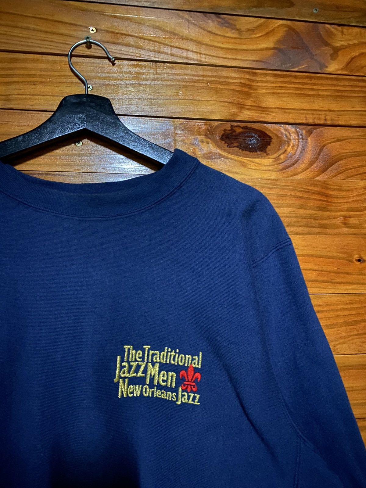 Vintage Vintage 90s The Traditional Jazz Men New Orleans Sweatshirt Size US M / EU 48-50 / 2 - 10 Thumbnail