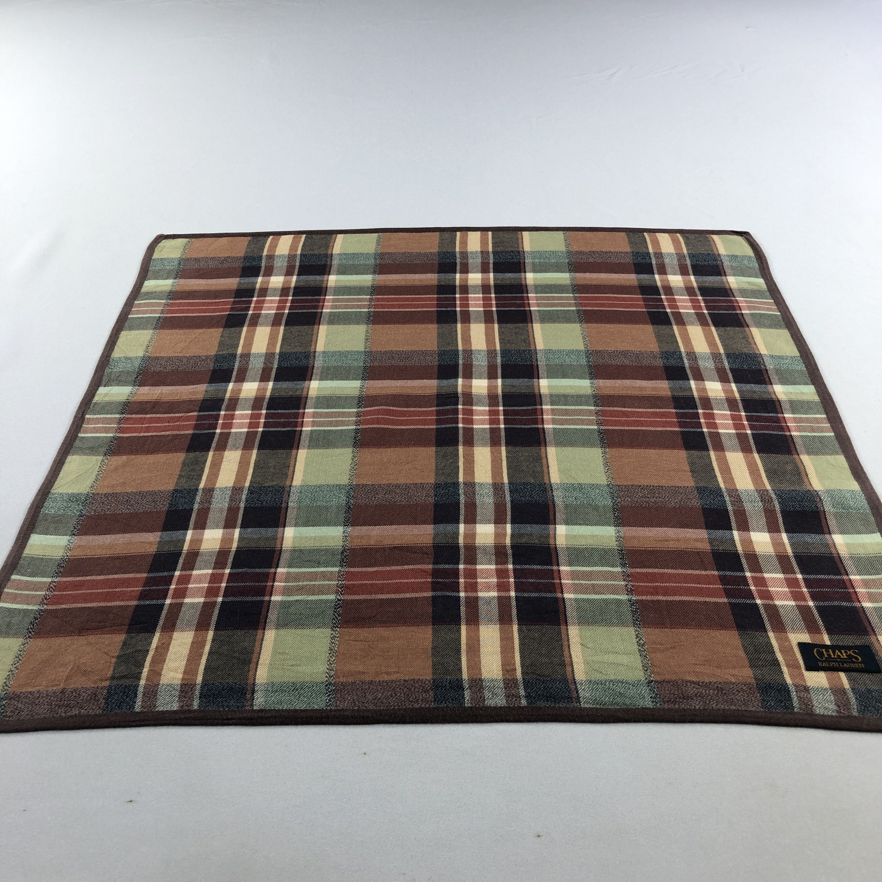 Chaps Ralph Lauren × Vintage Chaps Handkerchief Neckerchief Bandana H2579 Size ONE SIZE - 4 Thumbnail