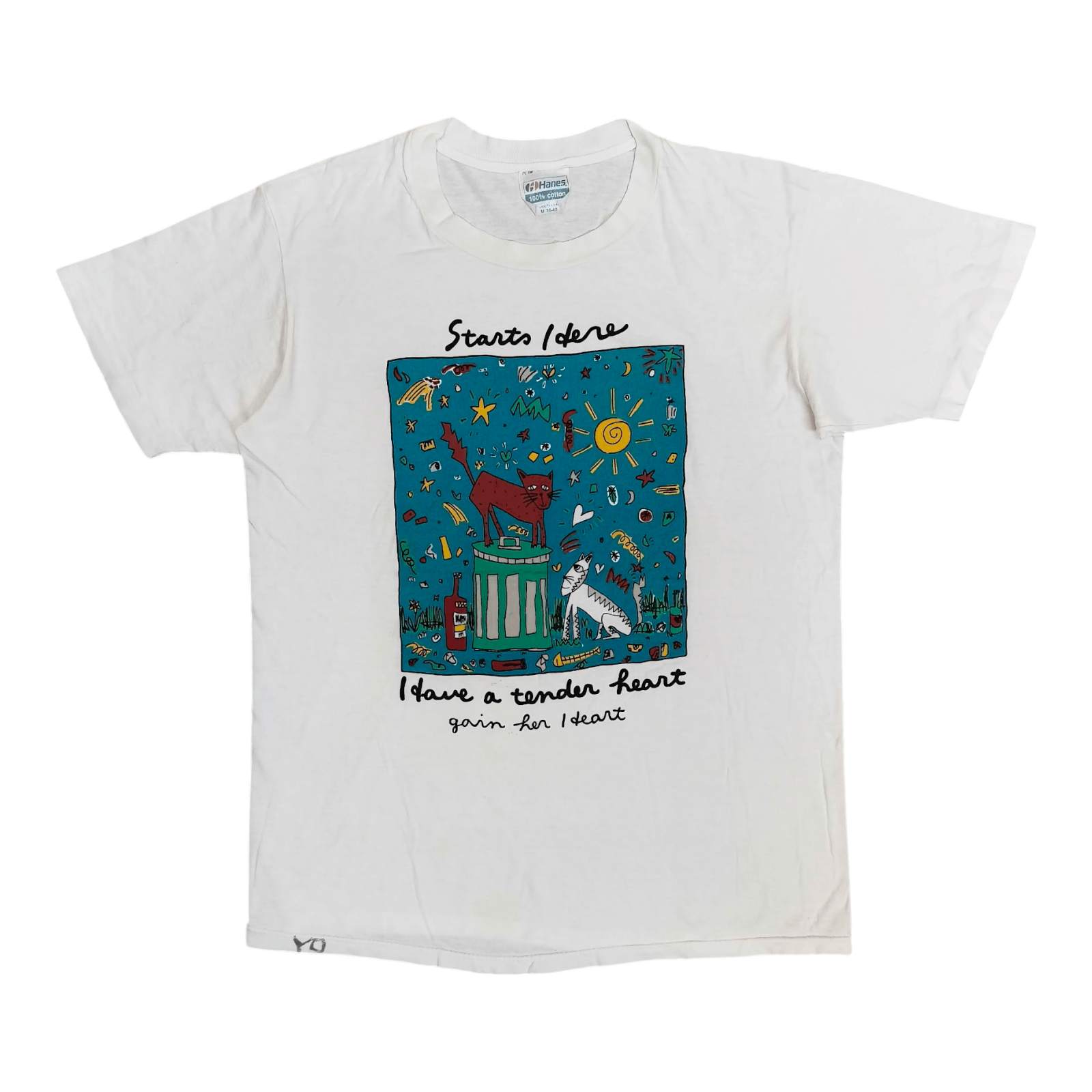 Other Vintage 80's humor cat's lover Art graphics tee Size US M / EU 48-50 / 2 - 1 Thumbnail