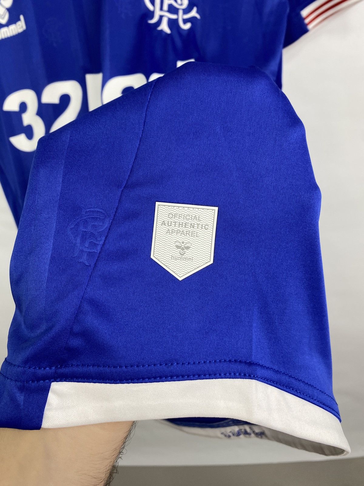 Hummel 🏴󠁧󠁢󠁳󠁣󠁴󠁿 Y2K Hummel Glasgow Rangers Home Jersey Blokecore Rare Hype Size US M / EU 48-50 / 2 - 7 Thumbnail