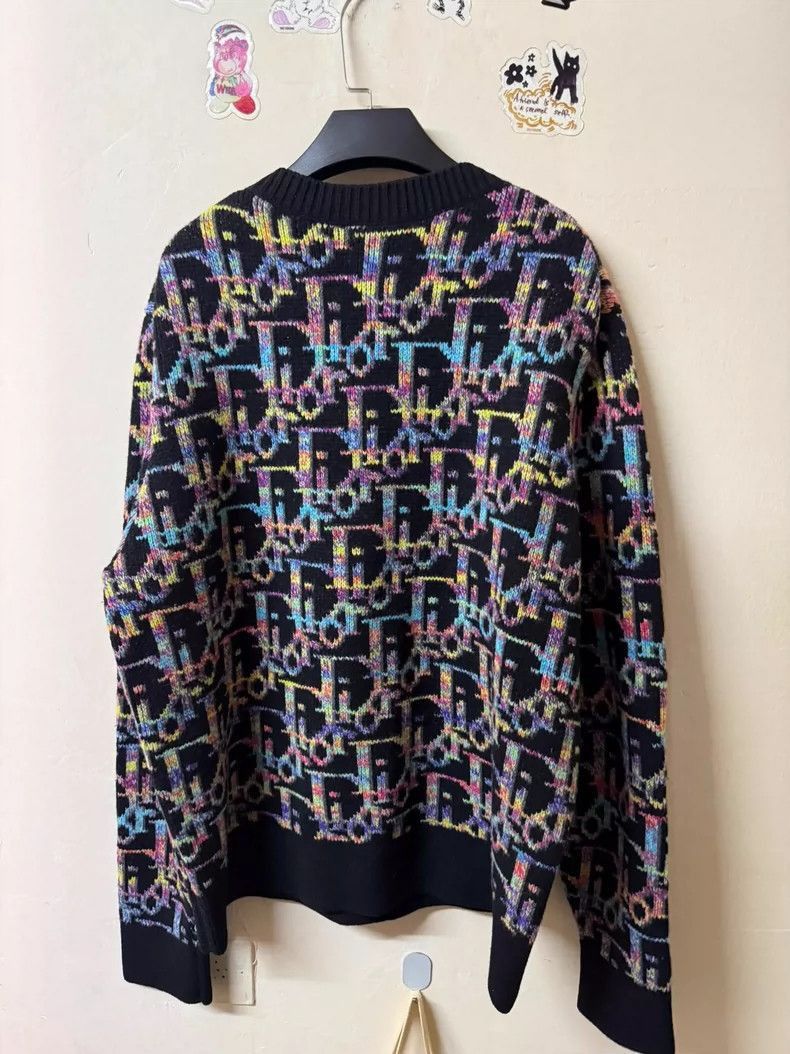 Dior Dior Full Logo Sweater with Tag-2506 Size US XL / EU 56 / 4 - 2 Thumbnail