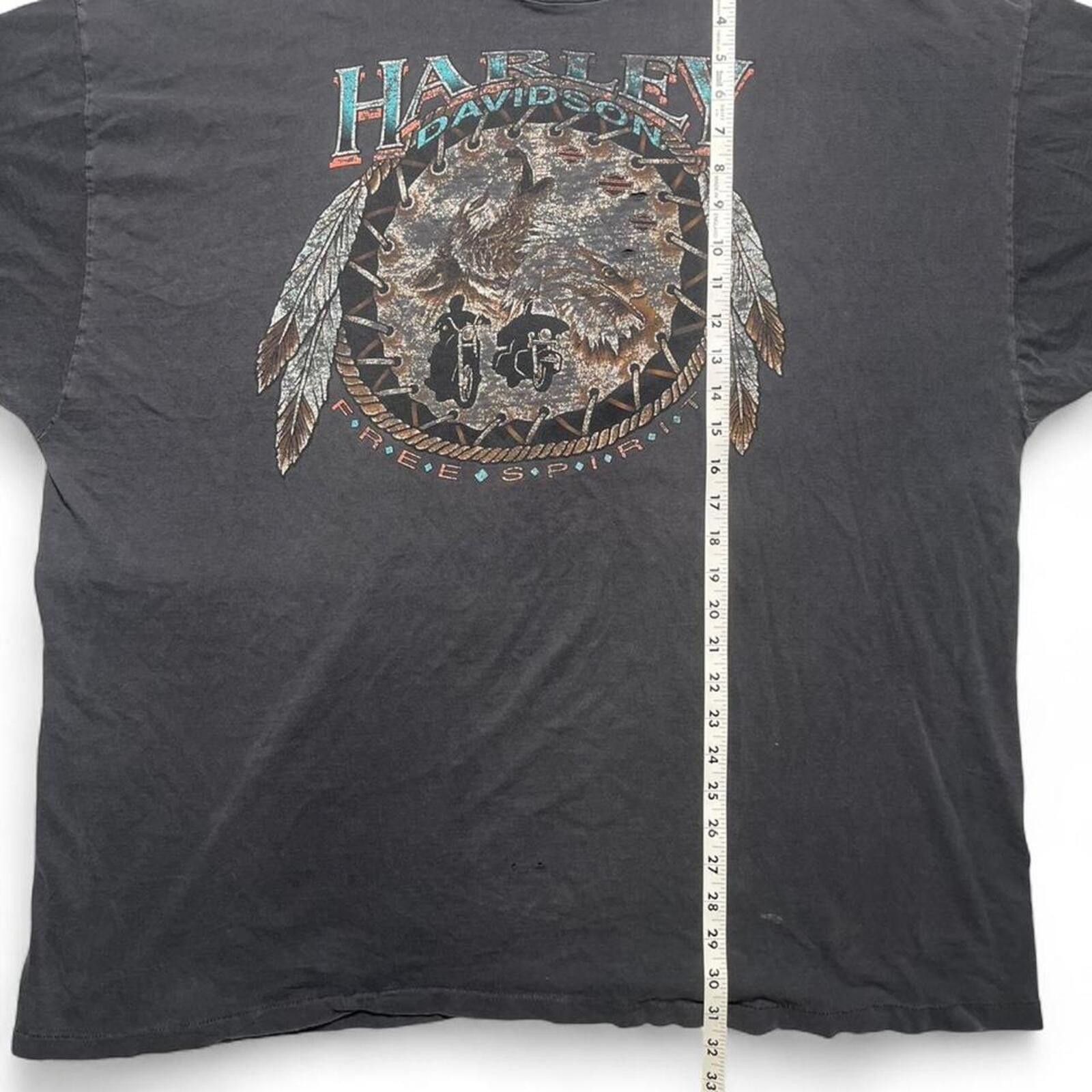 Harley Davidson VTG Harley Davidson Stuart Florida Treasure Biker Tee 3XL Size US XXL / EU 58 / 5 - 8 Thumbnail