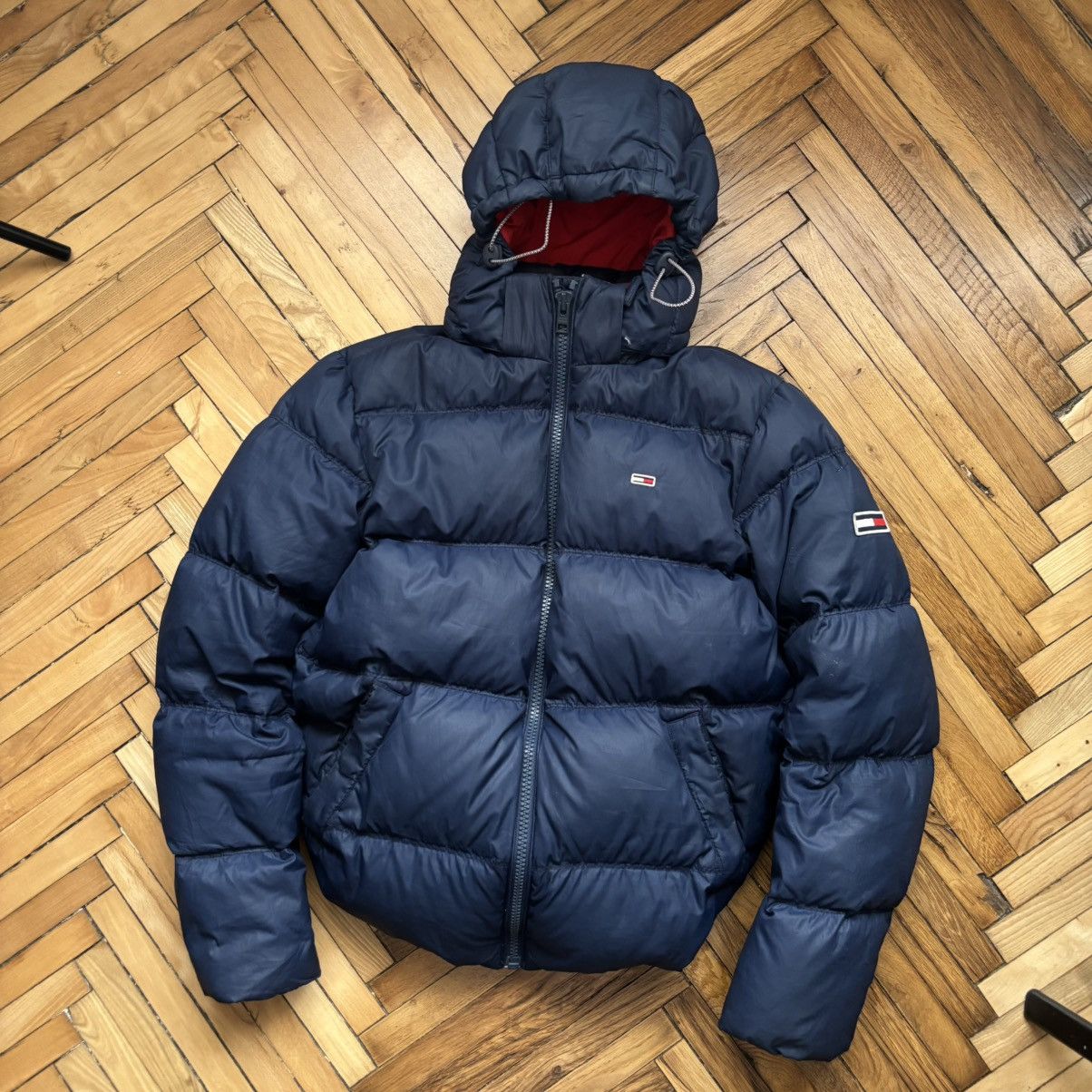 Le Grande Bleu (L.G.B.) × Tommy Hilfiger Tommy Hilfiger Puffer Down Jacket Size US S / EU 44-46 / 1 - 1 Thumbnail