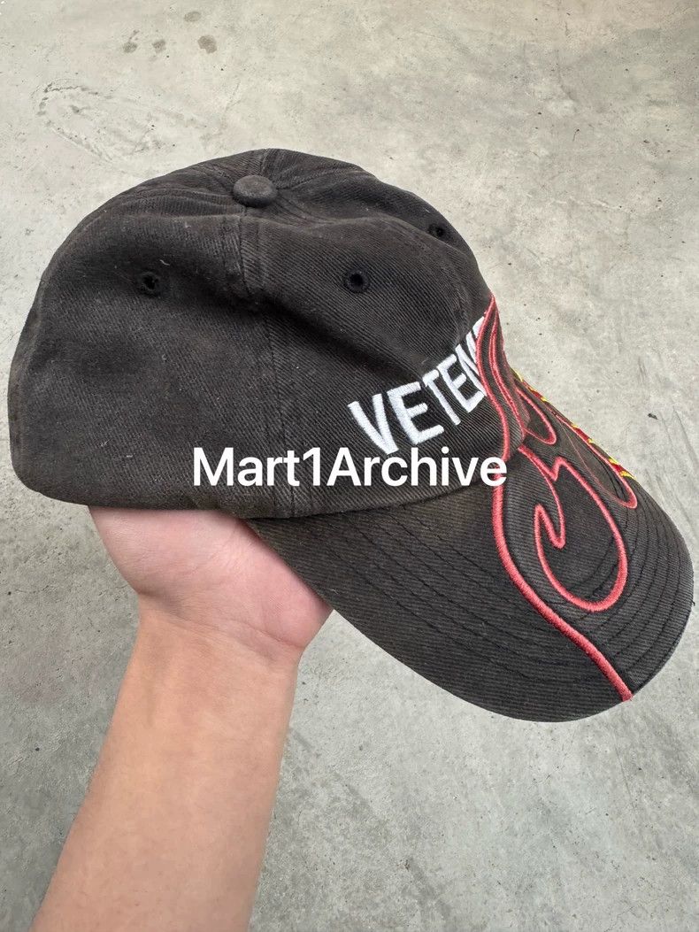 Vetements Vetements Flame embroidered cap 2504-Nextarrow Size ONE SIZE - 5 Thumbnail