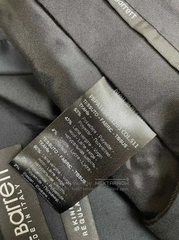 Neil Barrett Neil Barrett Black Wool Blend Casual Pants . Size US 30 / EU 46 - 5 Thumbnail