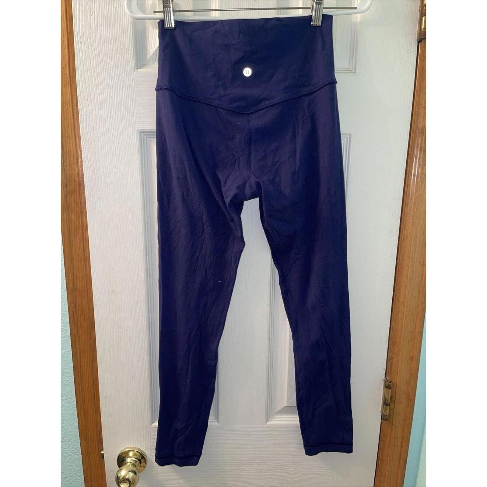 Lululemon LuluLemon High-Waisted Purple Leggings for Activewear Size 36" / US 14 / IT 50 - 6 Thumbnail
