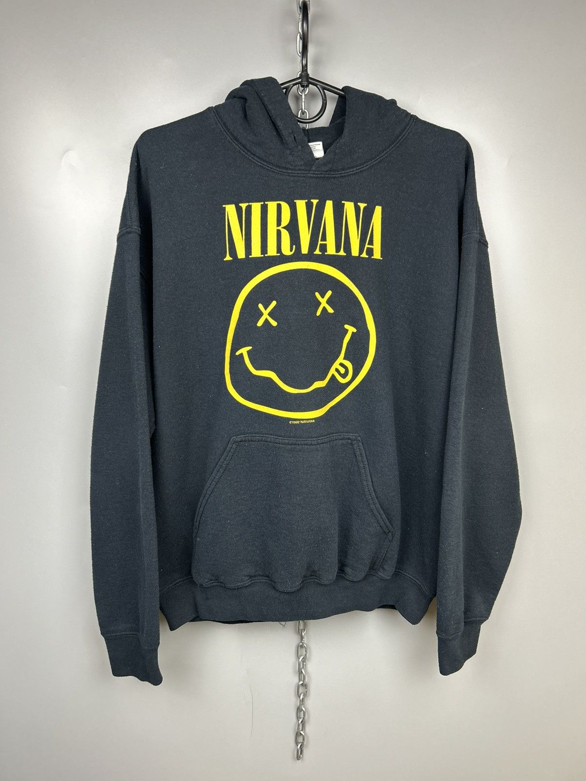 Band Tees × Nirvana × Vintage Vintage Nirvana 1992 Hoodie Size US M / EU 48-50 / 2 - 1 Thumbnail