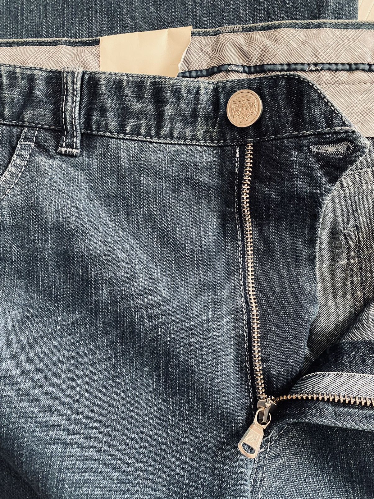 Brioni Brioni 🇮🇹 marmolada bleached denim relax fit jeans 39 NEW Size US 39 - 8 Thumbnail