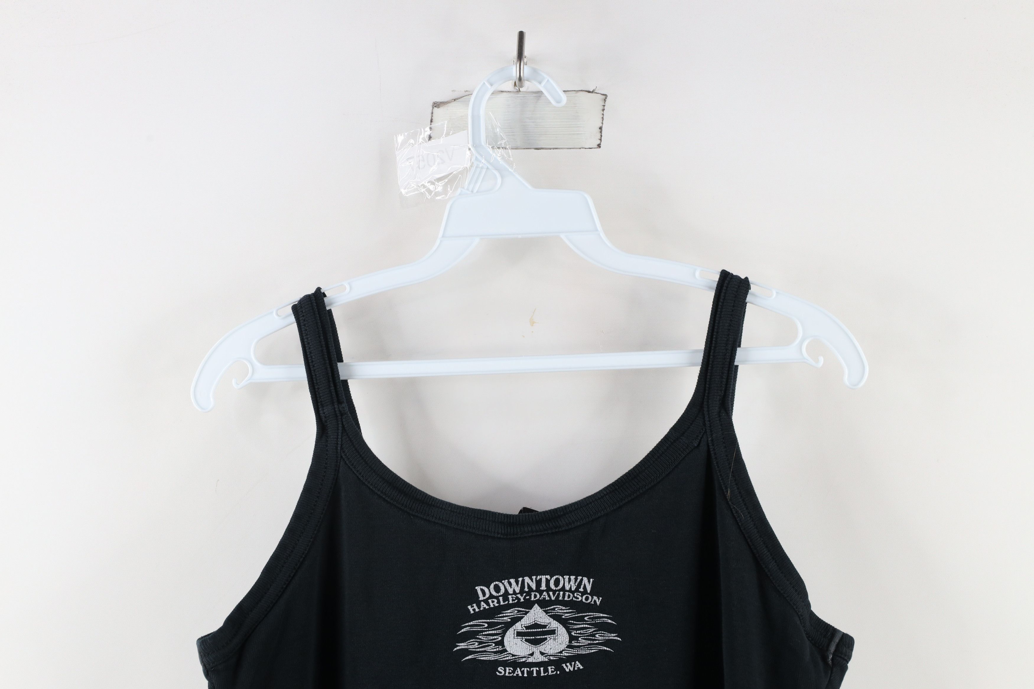 Harley Davidson Vintage Harley Davidson Black Spider Tank Top T-Shirt USA Size L / US 10 / IT 46 - 13 Thumbnail