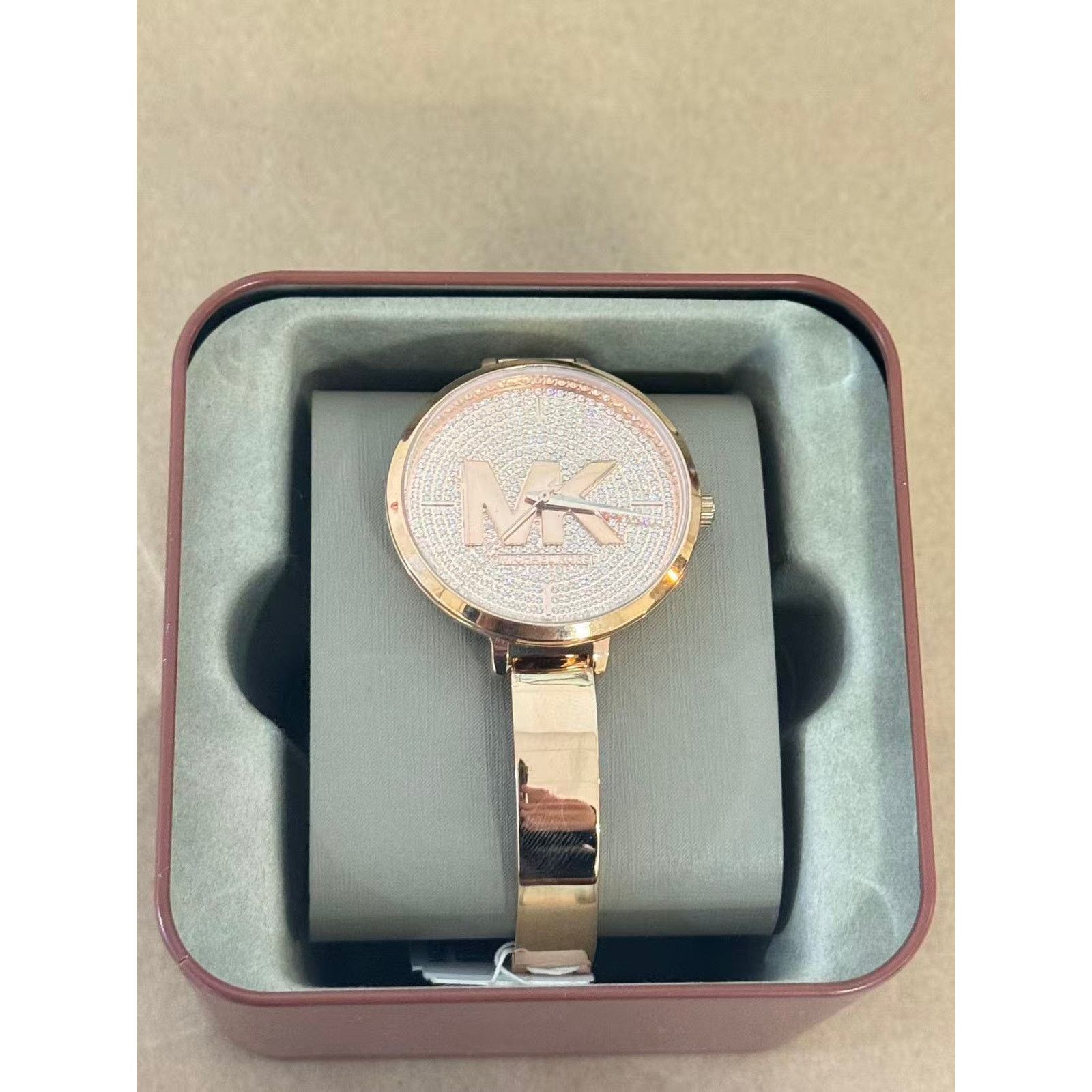 Michael Kors Charley Women\'s Rose Gold Leather Watch Michael Kors Charley Rose Watch - MK-2882 | The RealReal main image 2