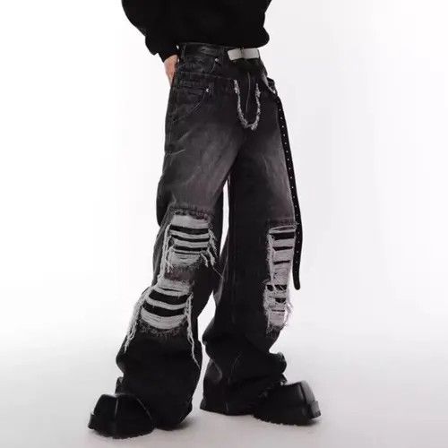 Japanese Brand Japanese Opium Ripped pants Size US 28 / EU 44 - 3 Thumbnail