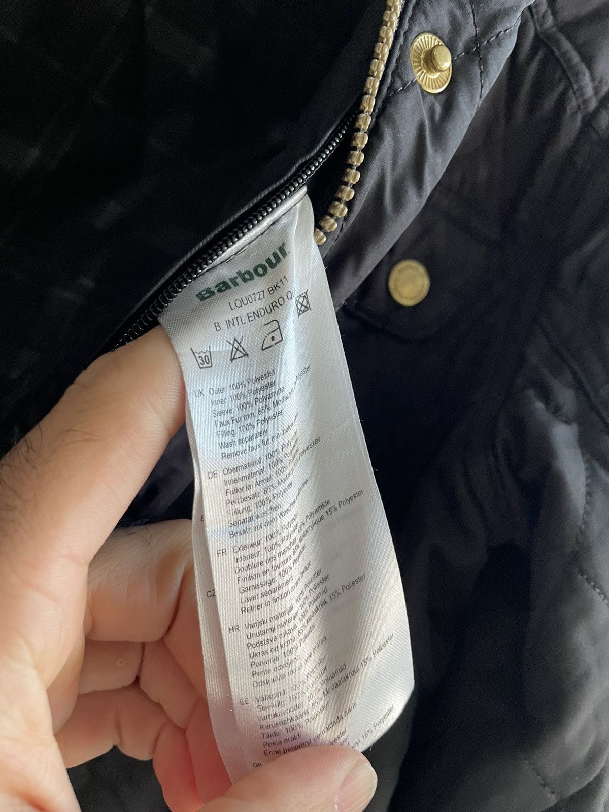 Barbour Barbour International jacket Size L / US 10 / IT 46 - 8 Thumbnail