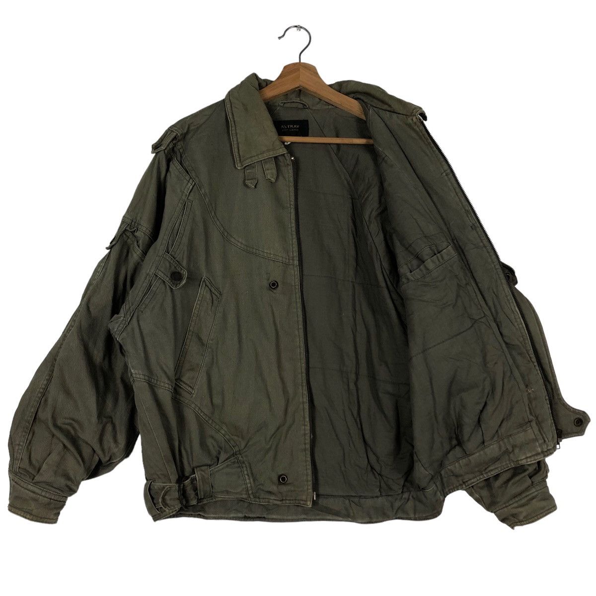 Japanese Brand 🔥90’s Vintage Bomber Jacket Astray Issey Miyake Size US M / EU 48-50 / 2 - 9 Thumbnail