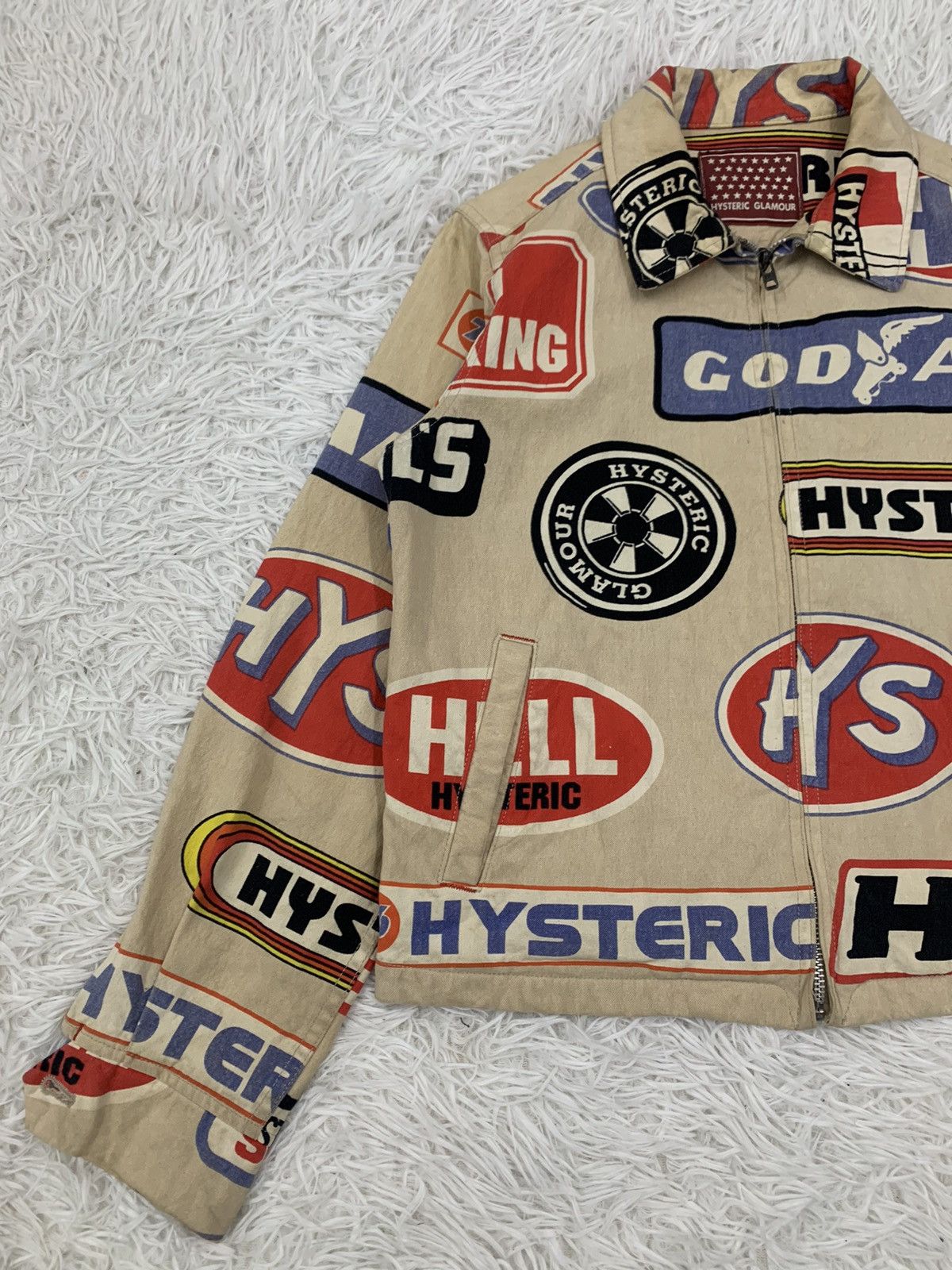Hysteric Glamour Rare Hysteric Glamour Full Print Jacket Size US S / EU 44-46 / 1 - 3 Thumbnail