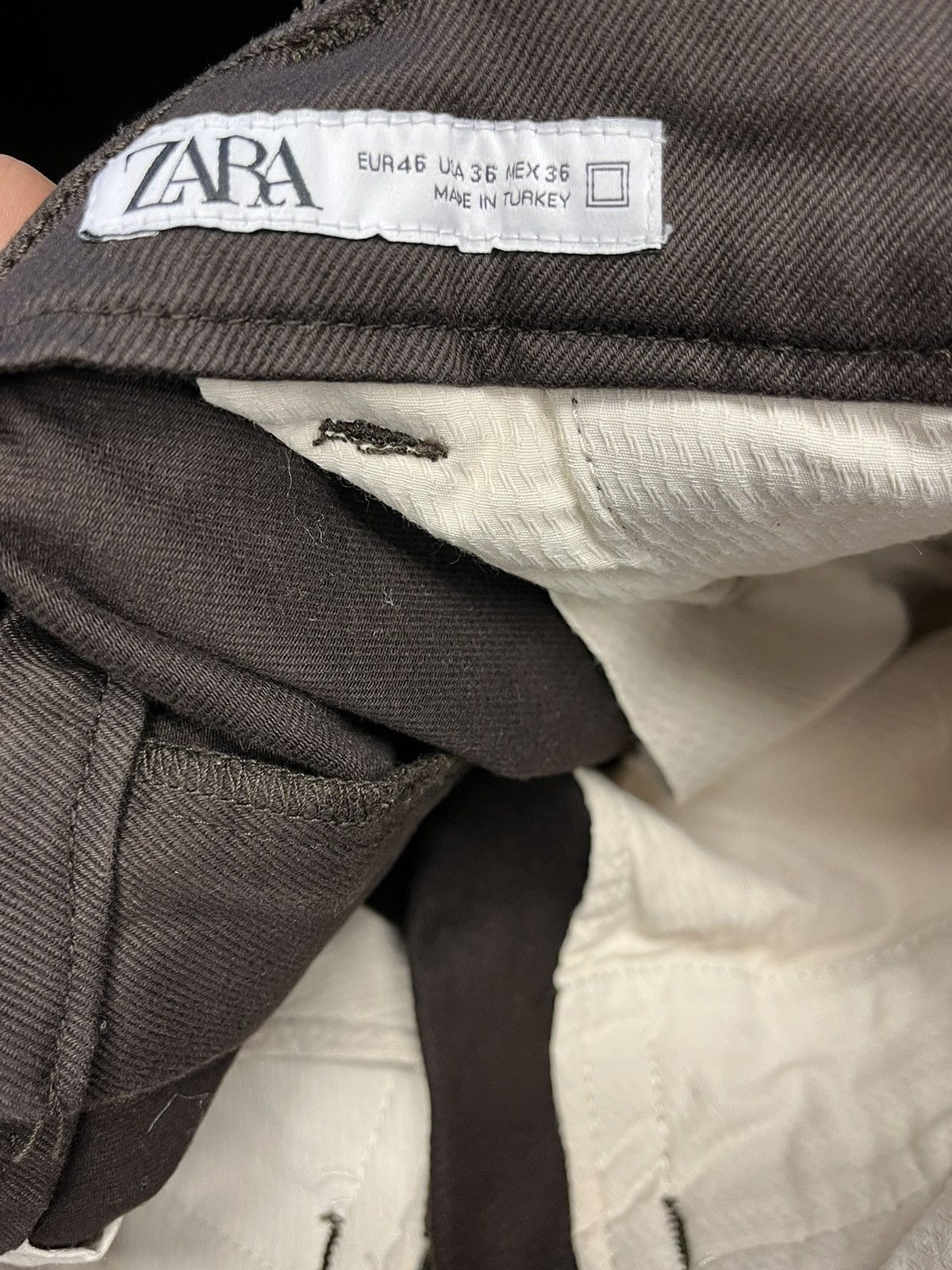 Zara Brown Zara chinos Size US 36 / EU 52 - 3 Thumbnail