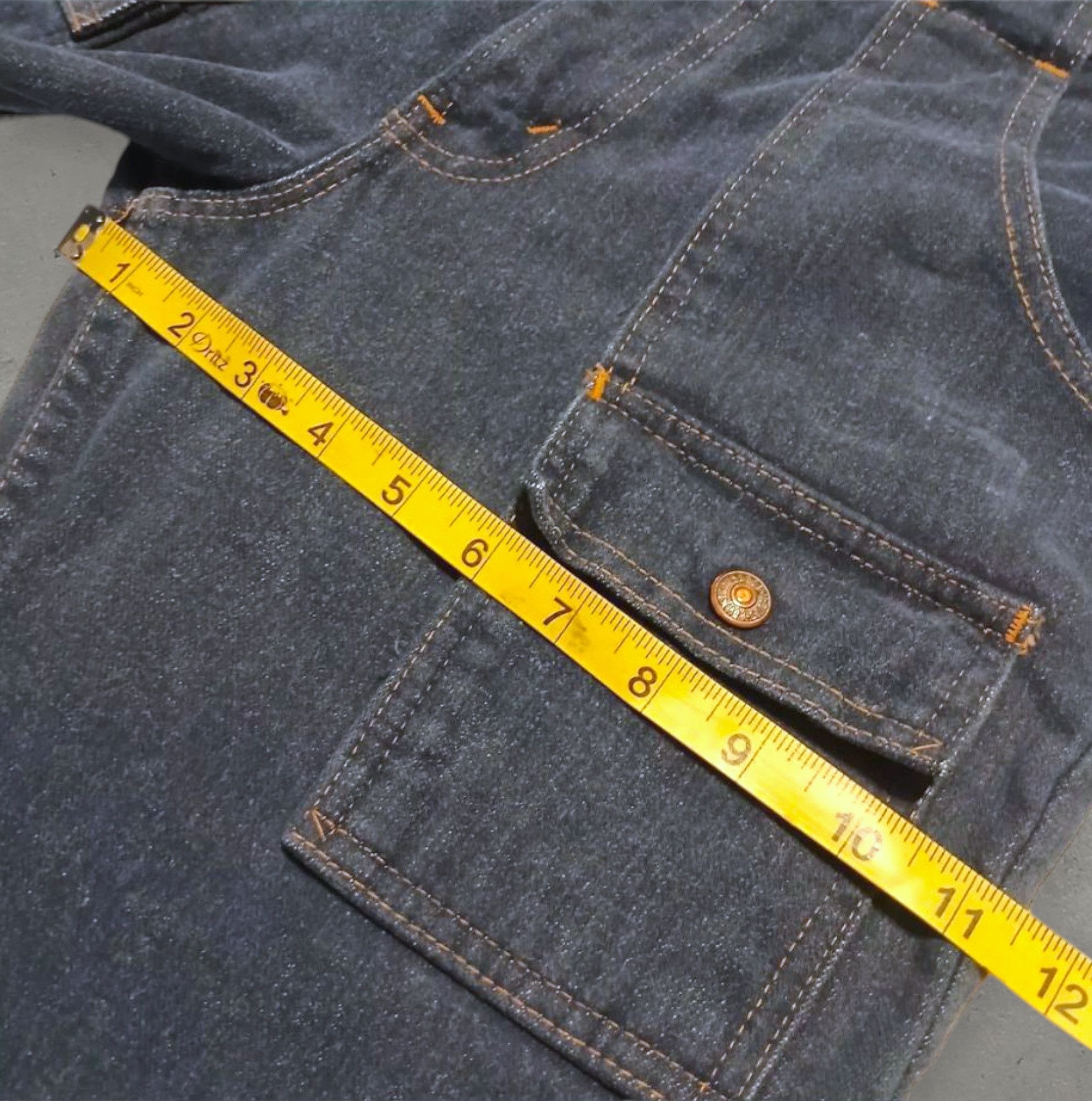Levi's × Vintage 1975 Levi's Orange Tab Bell Bottom Bush Pants Jeans 30x29 Size 30" / US 8 / IT 44 - 11 Thumbnail