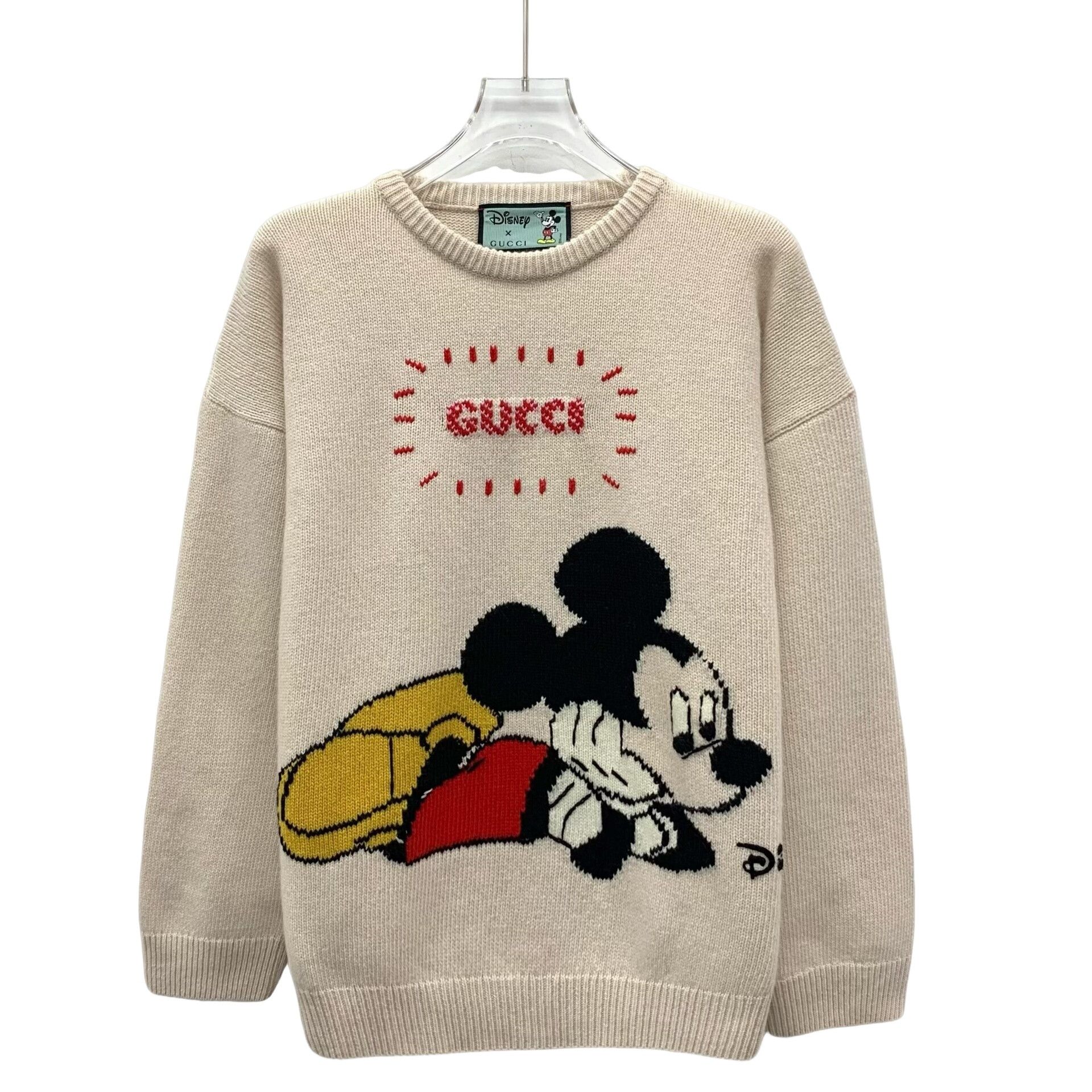 Gucci Gucci x Disney Mickey Mouse Wool Sweater Size S Size US S / EU 44-46 / 1 - 1 Thumbnail