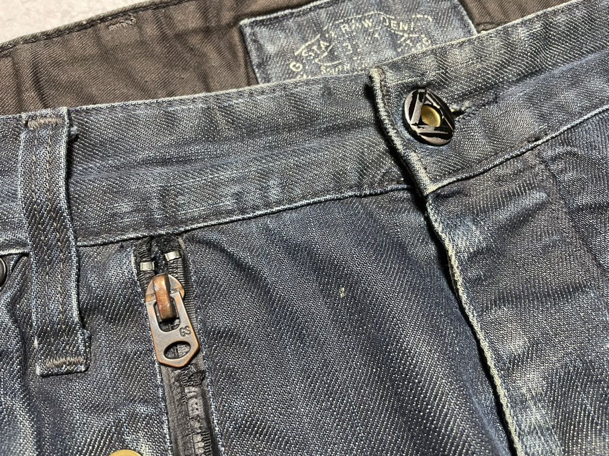 G-Star × Japanese Brand Vintage Cargo Jeans Denim G-Star Raw Y2K Size US 36 / EU 52 - 10 Thumbnail