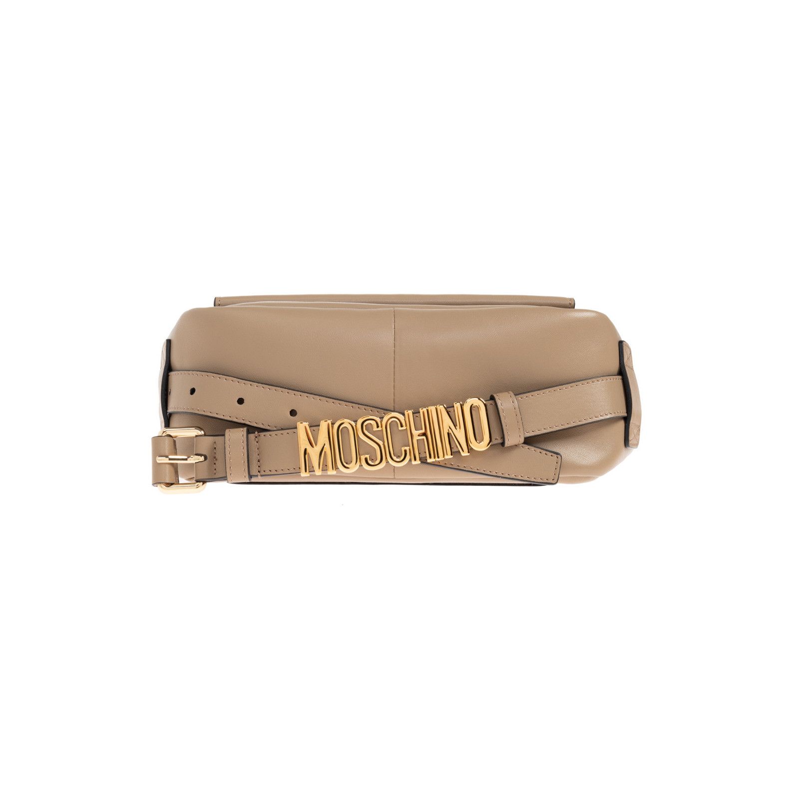 Moschino MOSCHINO Beige Leather Handbag New & Authentic Size ONE SIZE - 6 Thumbnail