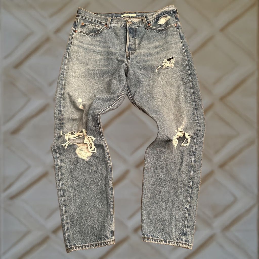Levi's LEVI'S Wedgie Straight Ankle Jeans Button Fly Women’s 32 Red Tab Jeans Women’s Vintage? (VINTAGE) Size 24" / US 00 / IT 34 - 1 Thumbnail