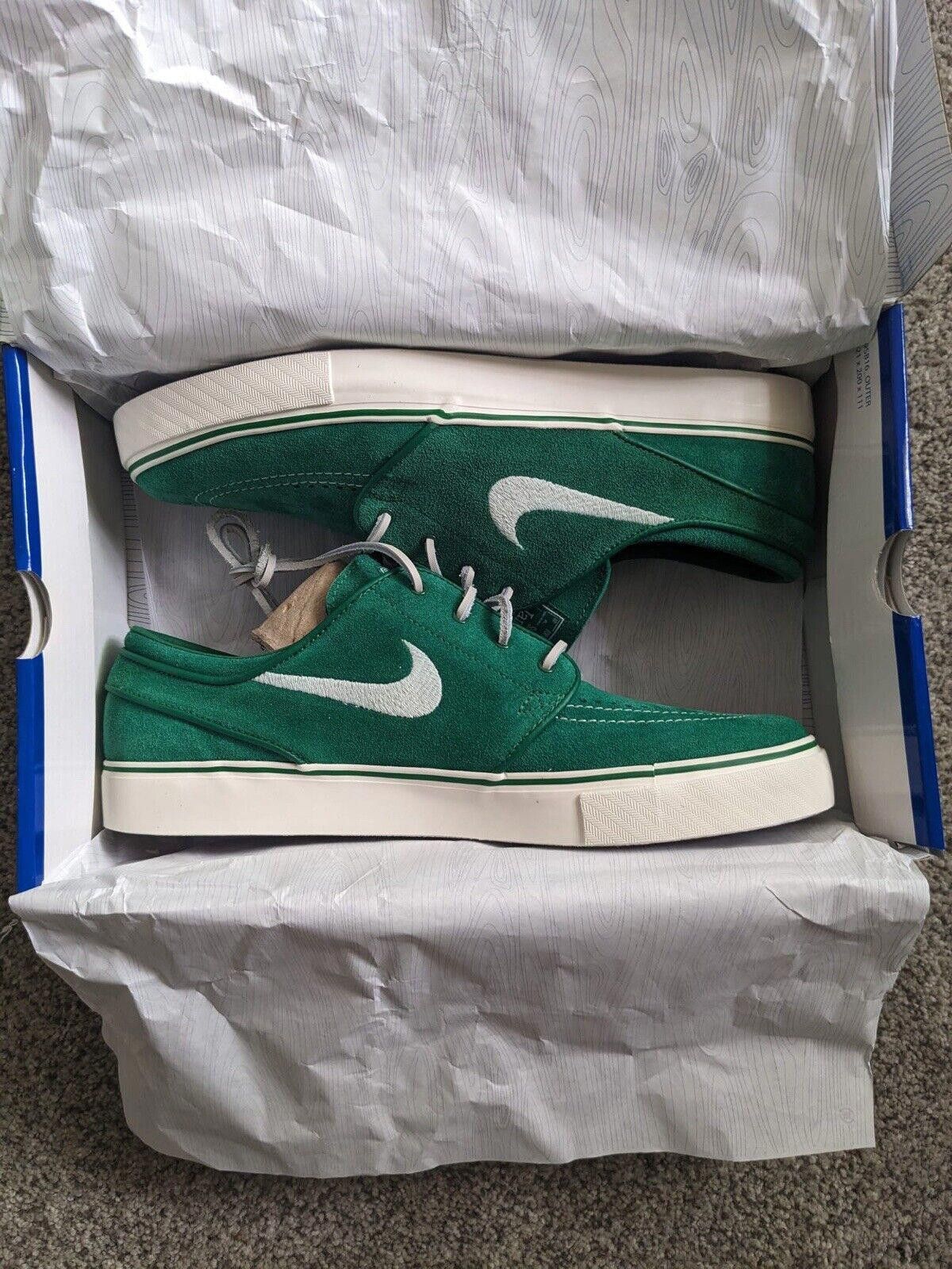 Nike 2010 Nike SB ZOOM Stefan Janoski Pine Green 333824-300 Size US 10.5 / EU 43-44 - 2 Thumbnail