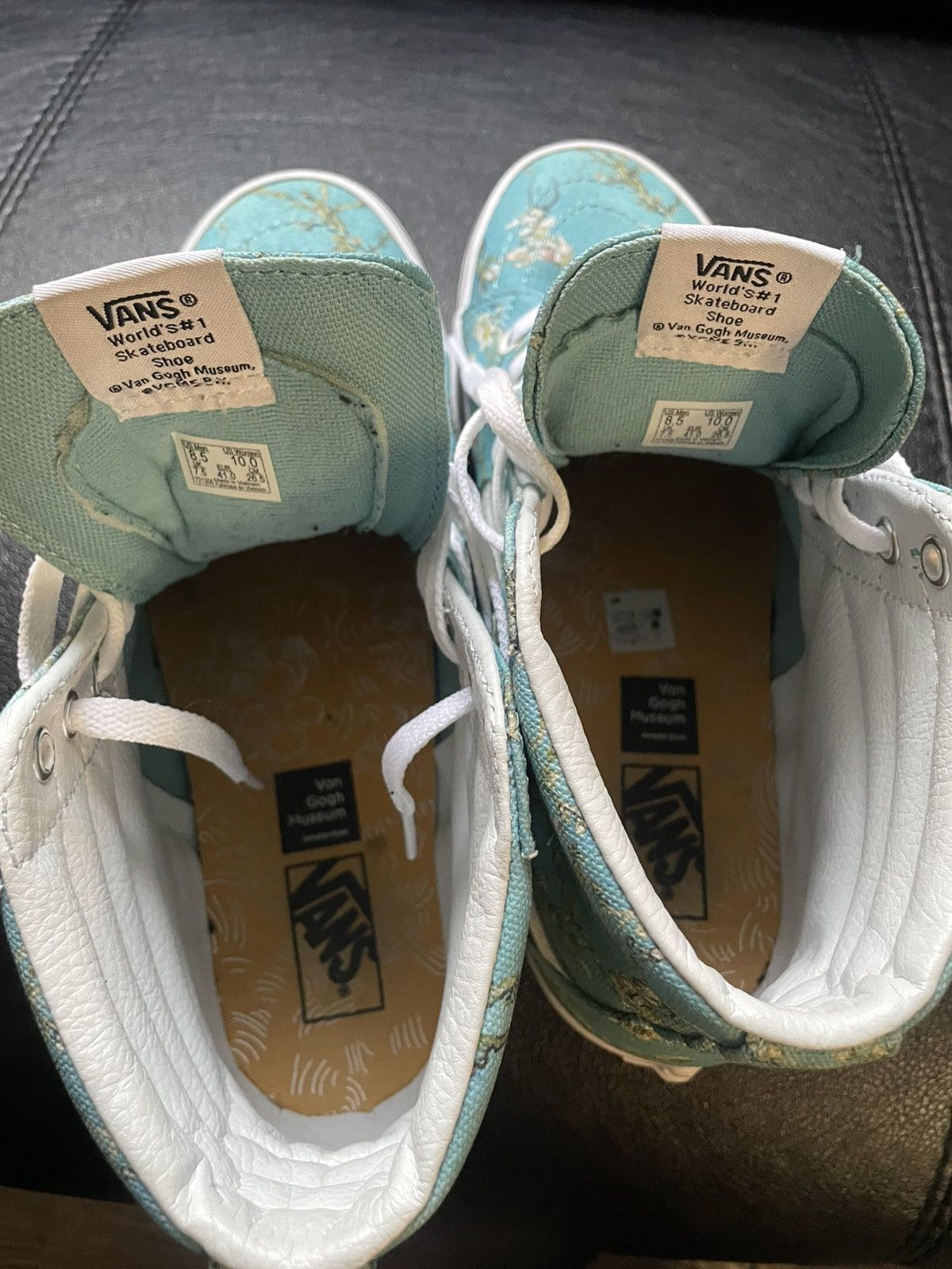 Vans Van Gogh Sk8 Hi Vans Size US 8.5 / EU 41-42 - 4 Thumbnail