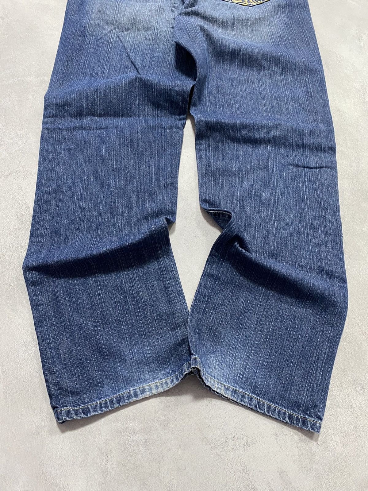 Henri Lloyd × Vintage Vintage 90s Pants Jeans Henri Lloyd Knit Back Logo Size US 32 / EU 48 - 7 Thumbnail