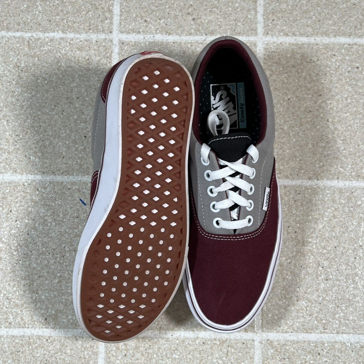 Vans VANS Comfycush Era Unisex Canvas Gray and Burgundy Size 7.5 Size US 7.5 / EU 40-41 - 5 Thumbnail