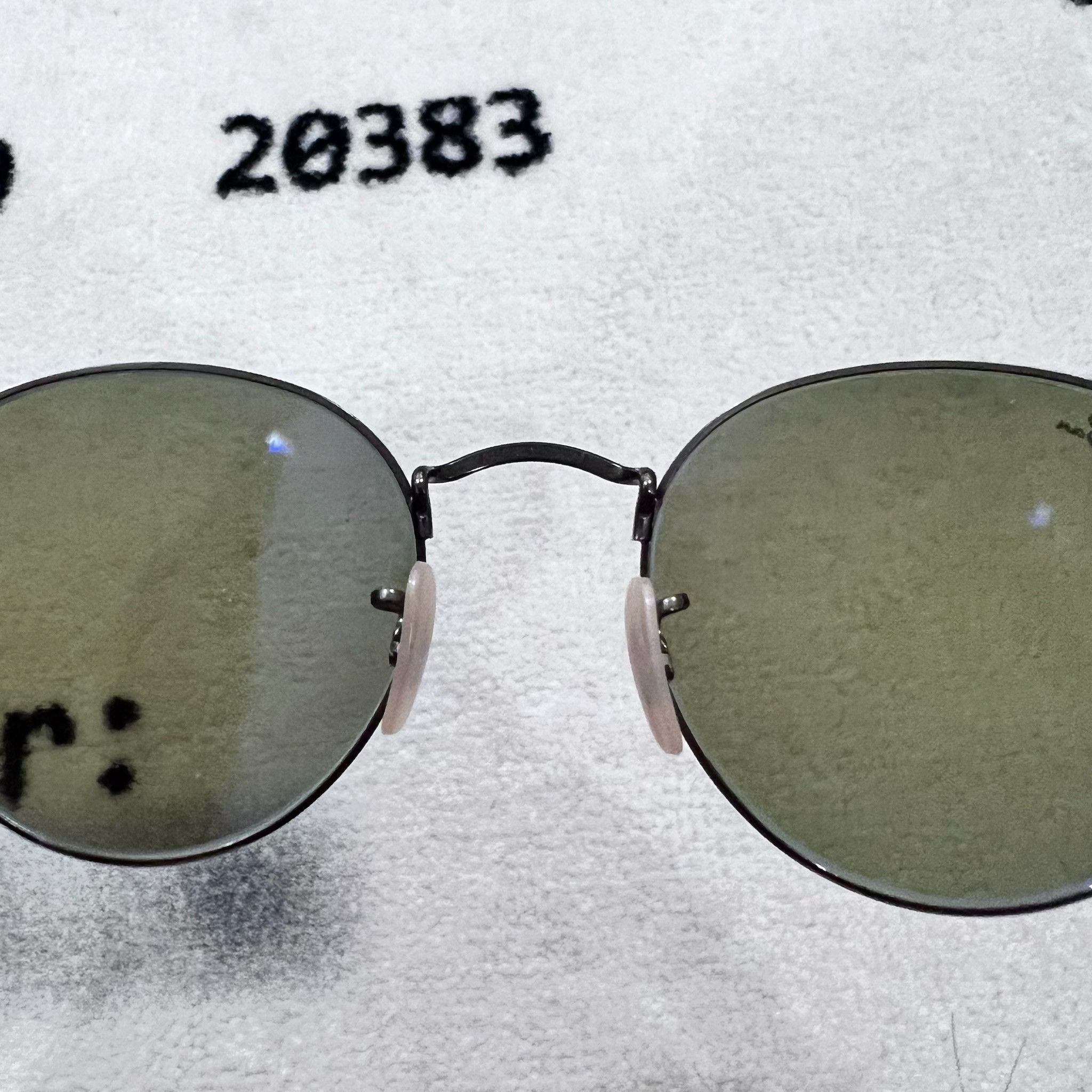 RayBan RayBan Round Flash Lenses Gunmetal Frame RB3447 Sunglasses Size ONE SIZE - 7 Thumbnail