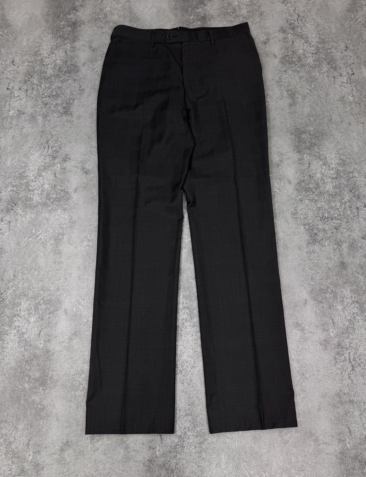 Versace Versace Men Check Suit Set Dark Grey Size M Size 50R - 10 Thumbnail