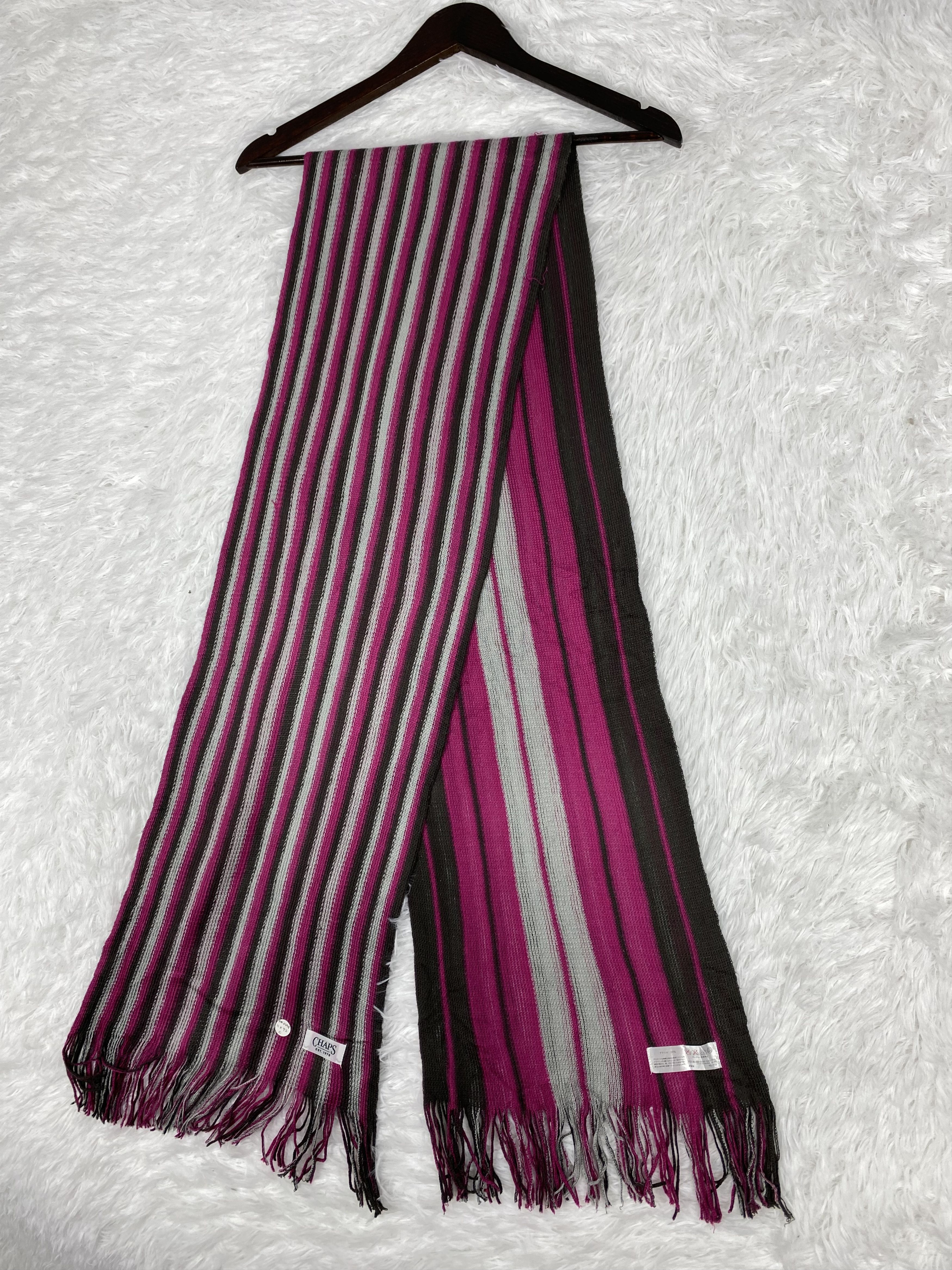 Chaps Vintage Chaps Ralph Lauren Scarf / Muffler Neckwear PM0198 Size ONE SIZE - 4 Thumbnail