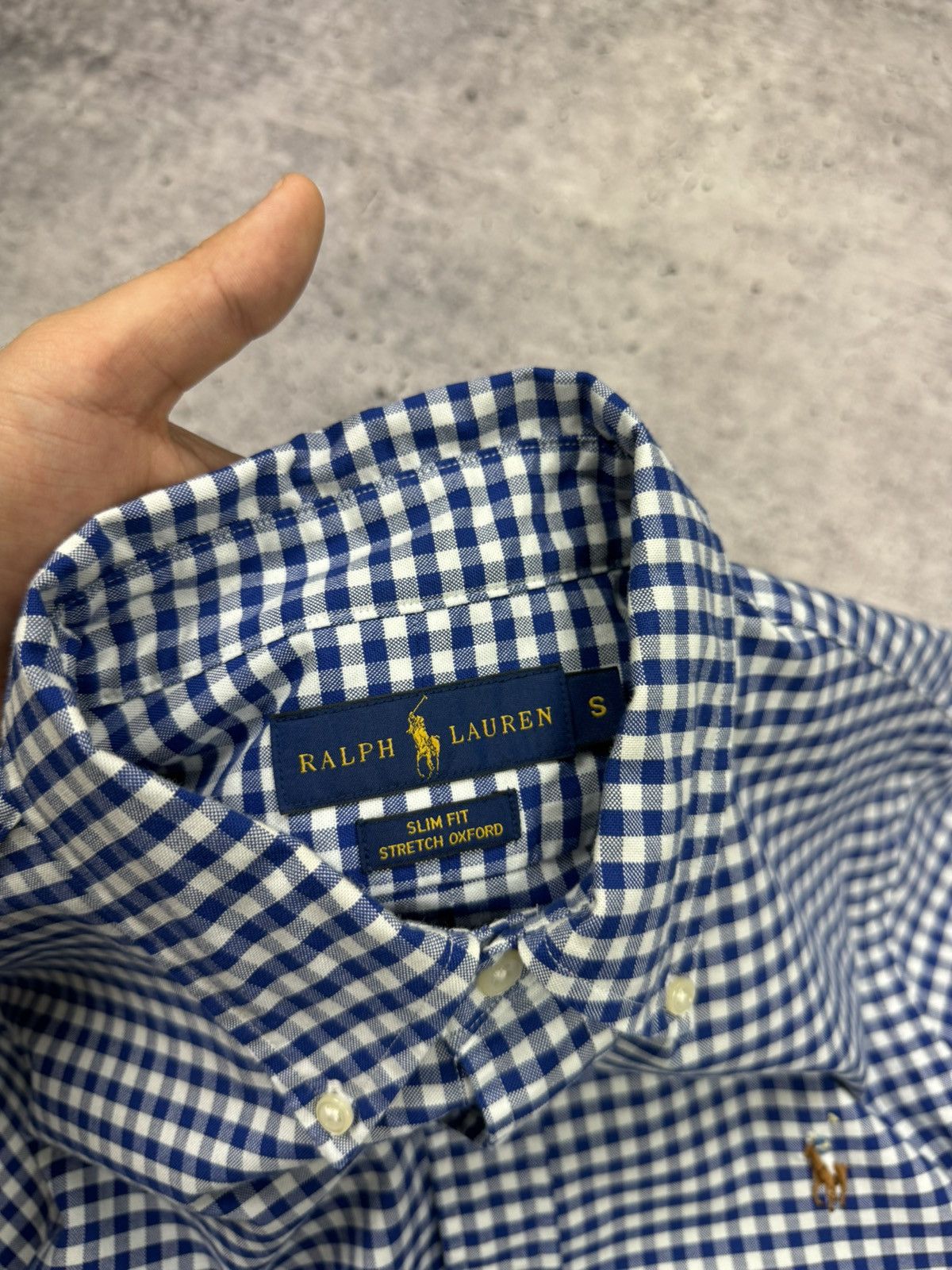 Polo Ralph Lauren × Vintage Vintage Polo Ralph Lauren Y2K Blue Casual Button Ups Shirt Size US S / EU 44-46 / 1 - 10 Thumbnail