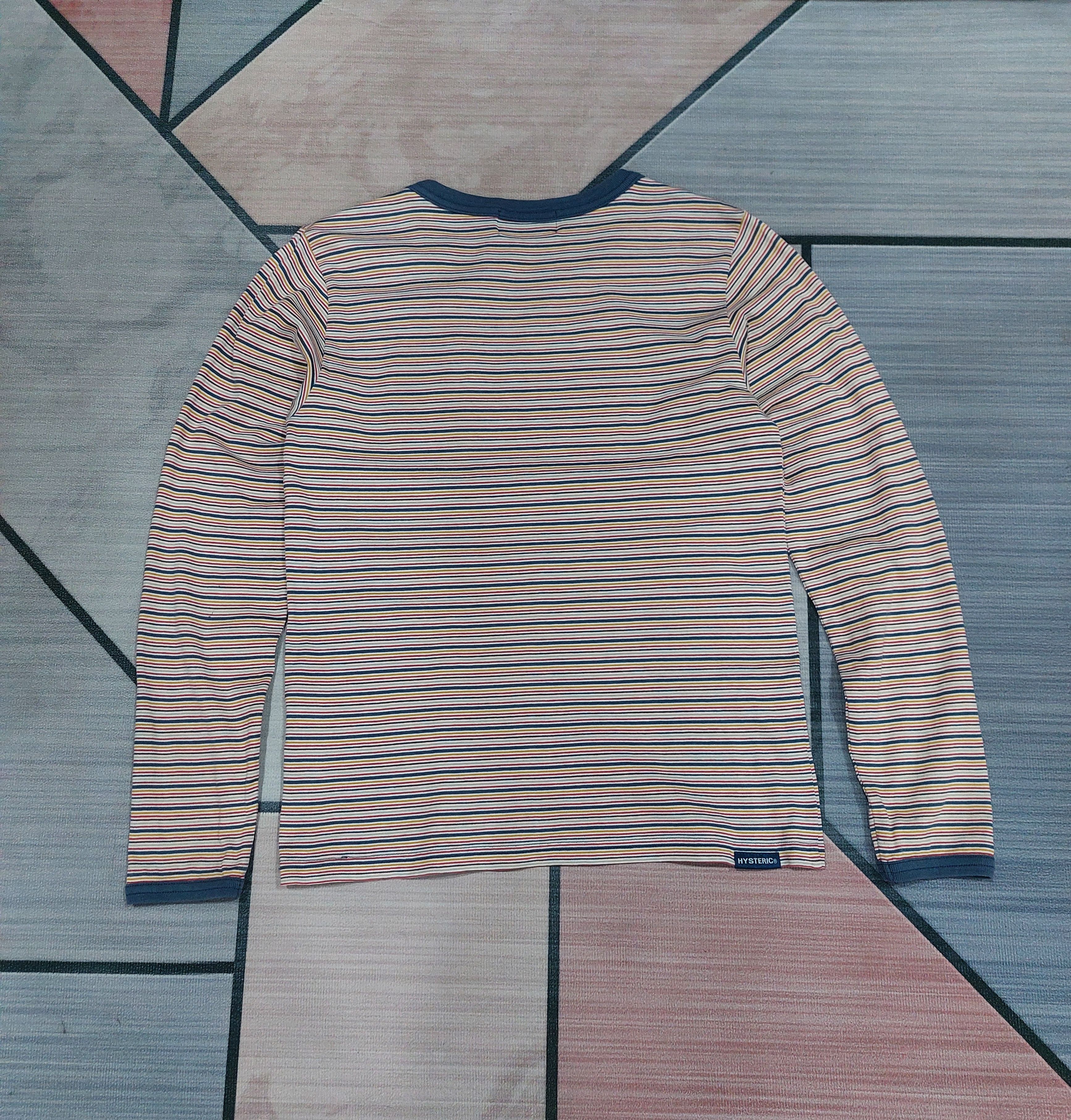 Hysteric Glamour × If Six Was Nine × Japanese Brand HYSTERIC GLAMOUR "I AM DIRTY" STRIPE T Size S / US 4 / IT 40 - 2 Thumbnail