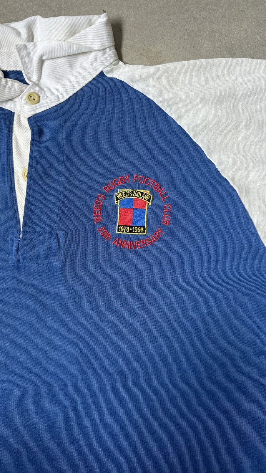 Vintage VINTAGE WEEDS RUGBY FOOTBALL JERSEY Size US M / EU 48-50 / 2 - 2 Thumbnail