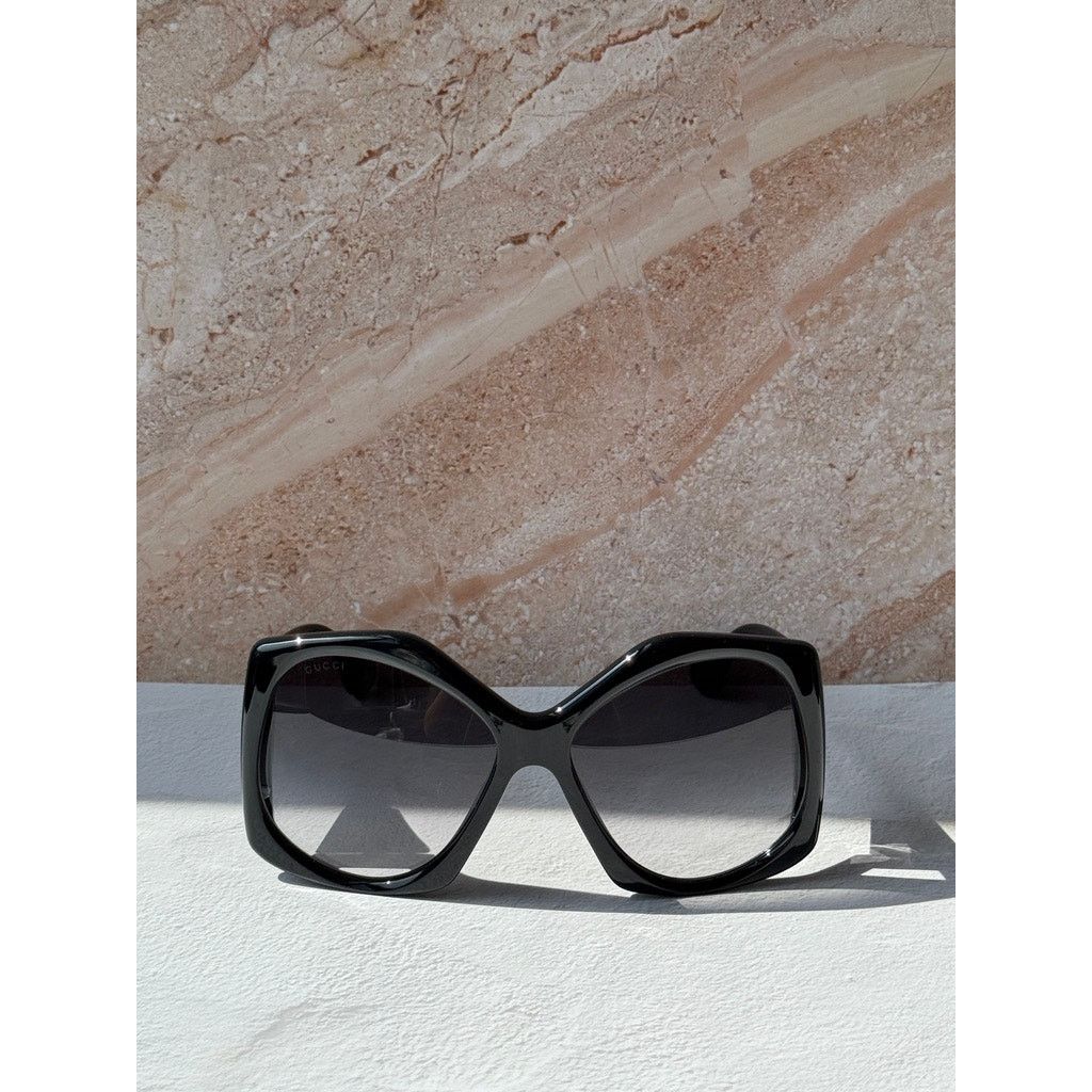 Gucci NEW Gucci GG0875S Black Oversized Sunglasses Size ONE SIZE - 7 Thumbnail