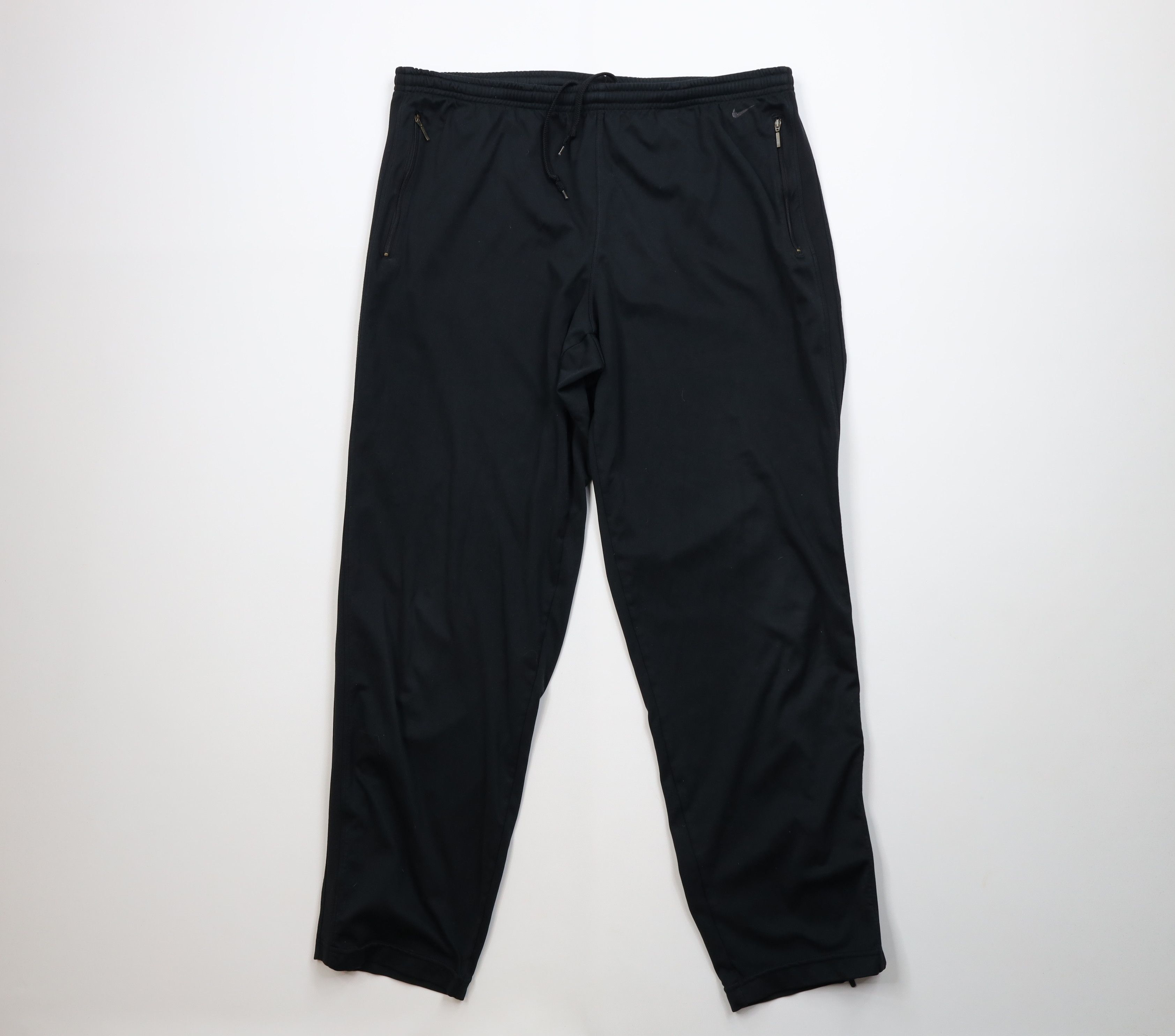 Nike AS IS Vintage Y2K Nike Scott Mini Swoosh Tapered Leg Pants Size US 36 / EU 52 - 1 Thumbnail