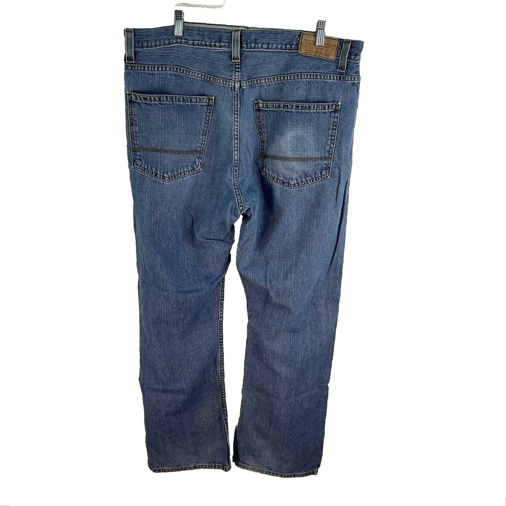 Tommy Hilfiger Tommy Hilfiger Relaxed Fit Straight Denim Jeans Mens Size 38x31 Blue 90s Size US 36 / EU 52 - 7 Thumbnail