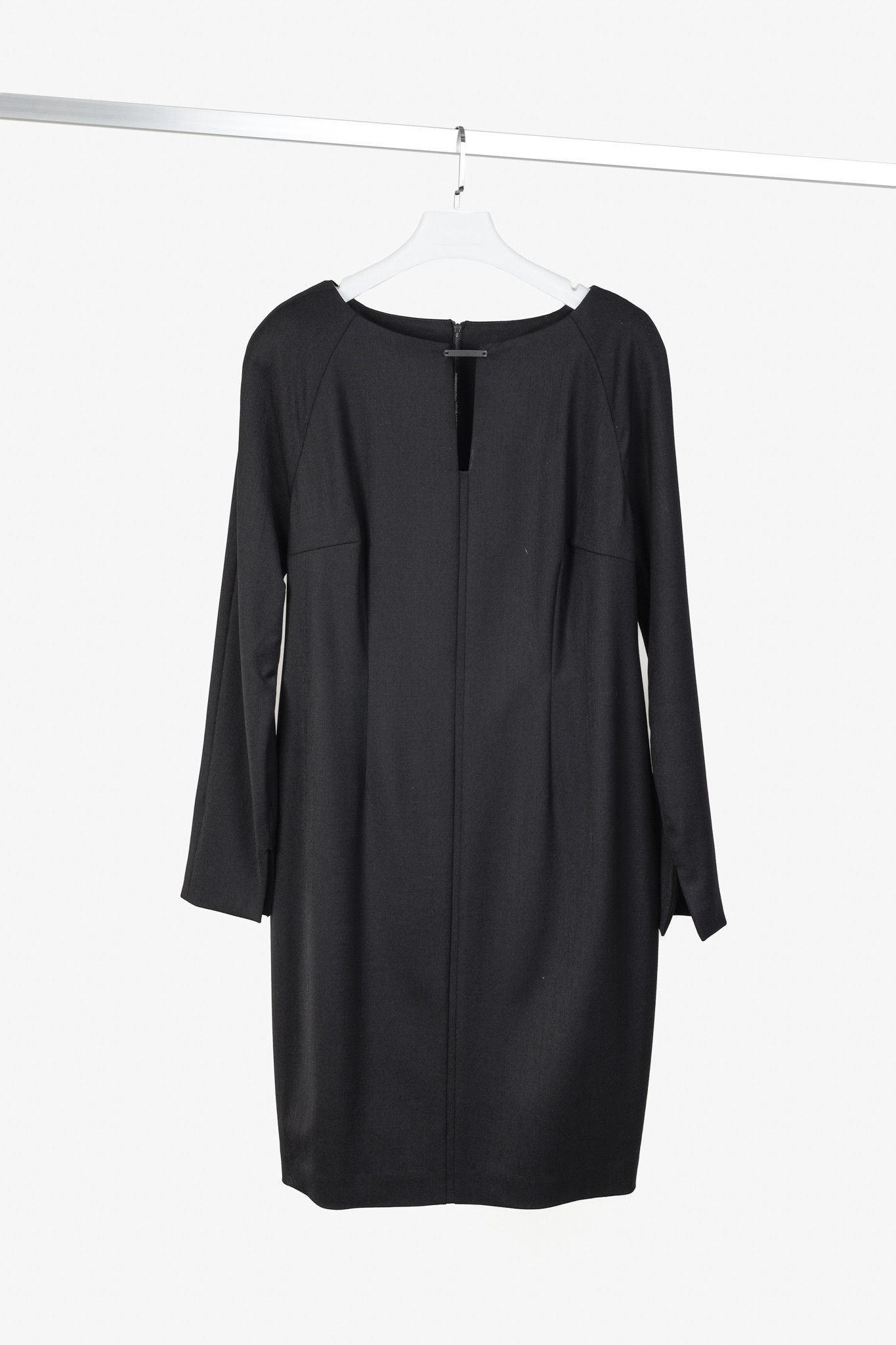 Annette Gortz Annette Gortz Calla Black Long Sleeve Shift Dress Size XL / US 12-14 / IT 48-50 - 1 Thumbnail