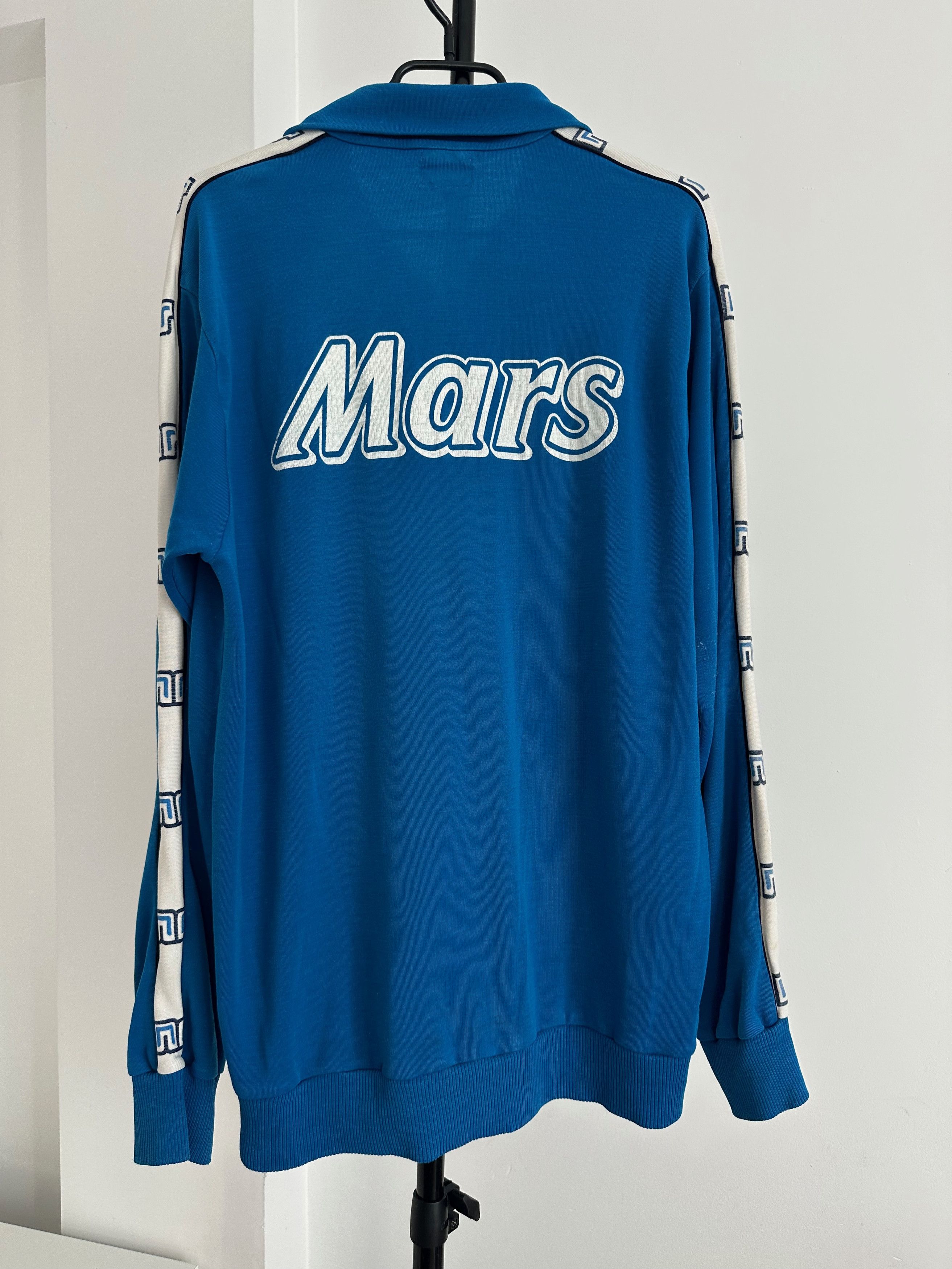 Vintage RARE 1989 NR Napoli Maradona Mars Athletic Top jacket Size US L / EU 52-54 / 3 - 9 Thumbnail