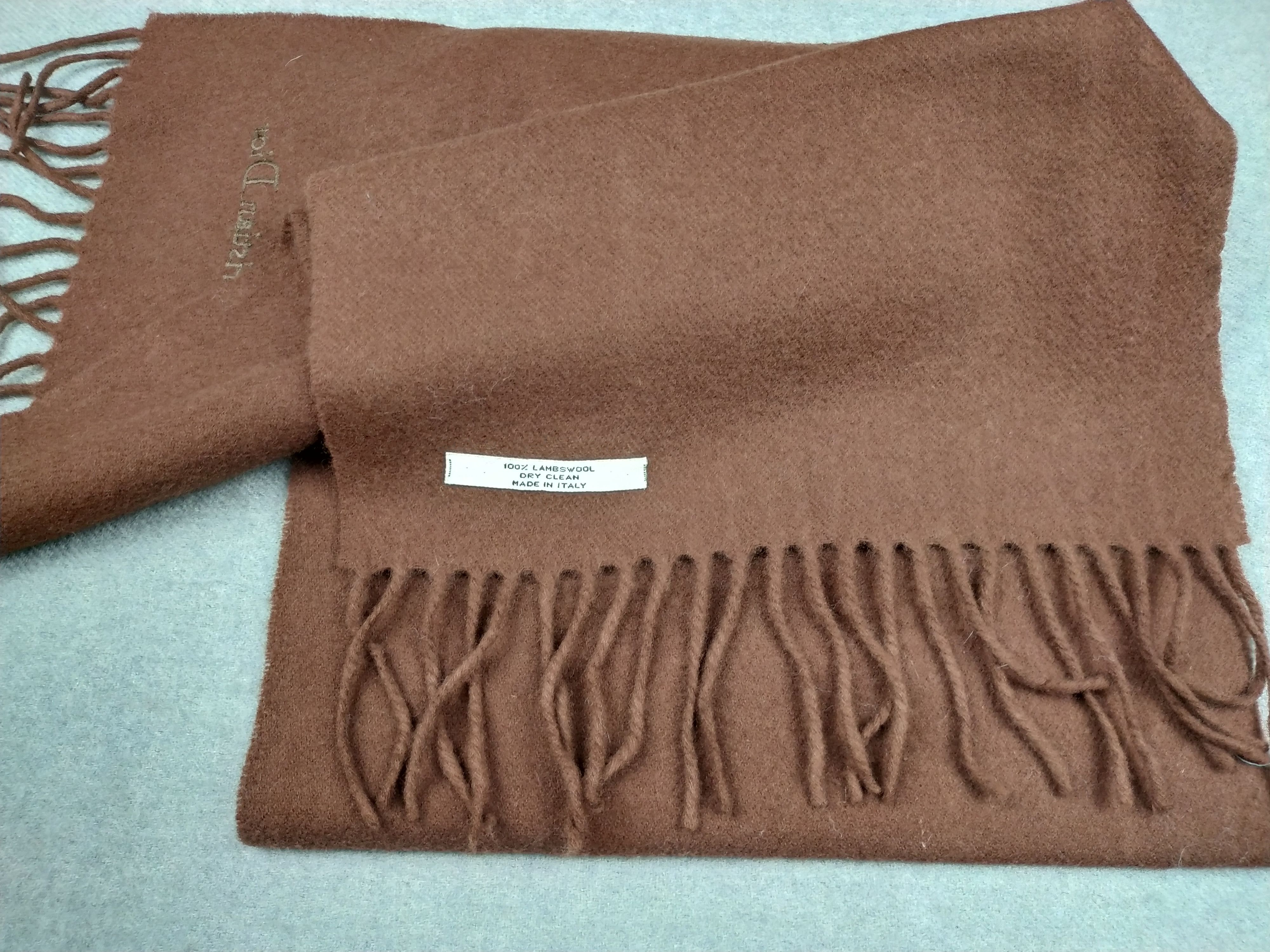 Vintage Christian Dior Scarf / Muffler / Neckwear - WW723 Size ONE SIZE - 4 Thumbnail