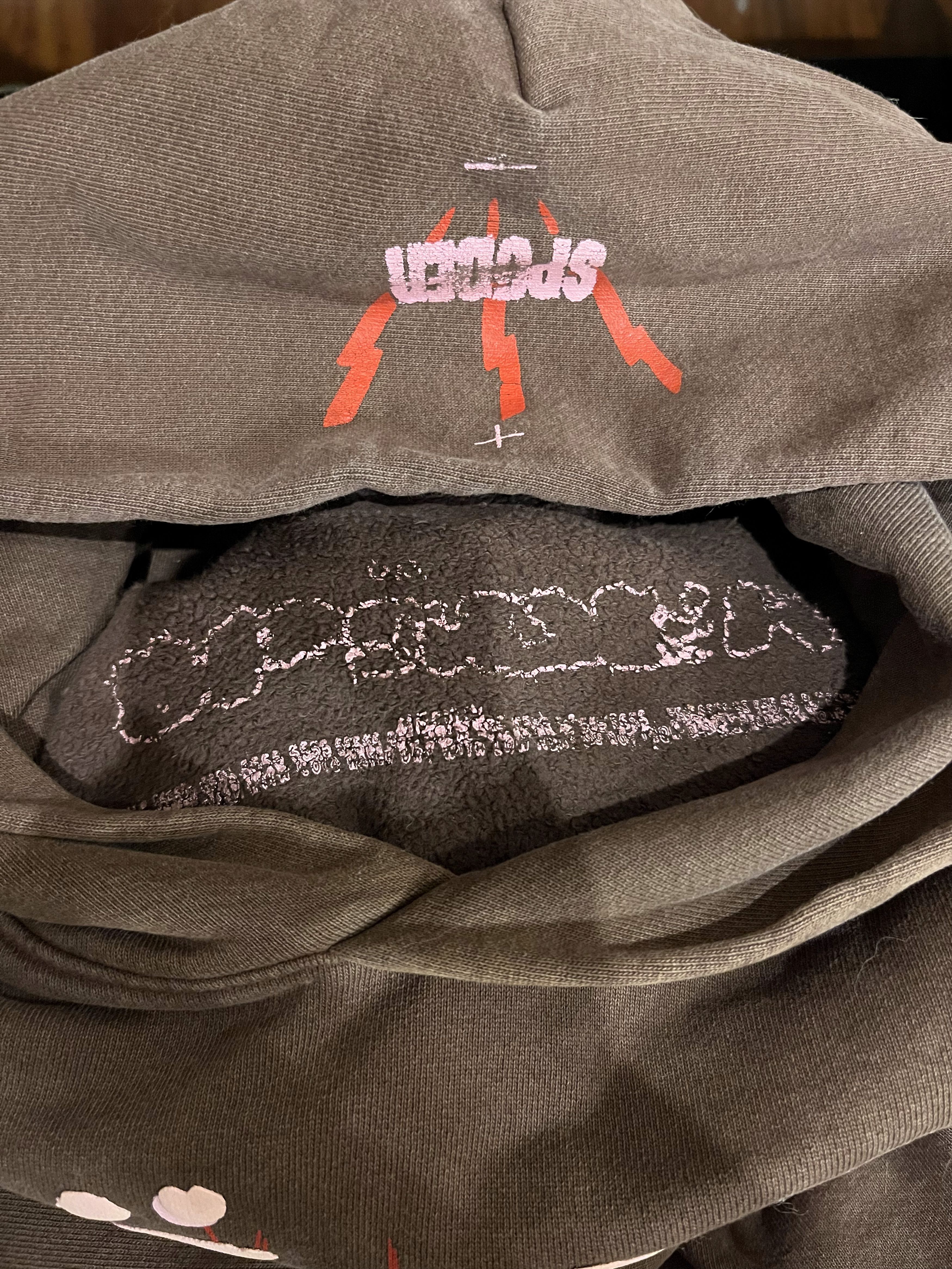 Sp5der Spider brown hoodie sp5der angel number hoodie SIZE MEDIUM Size US M / EU 48-50 / 2 - 5 Thumbnail