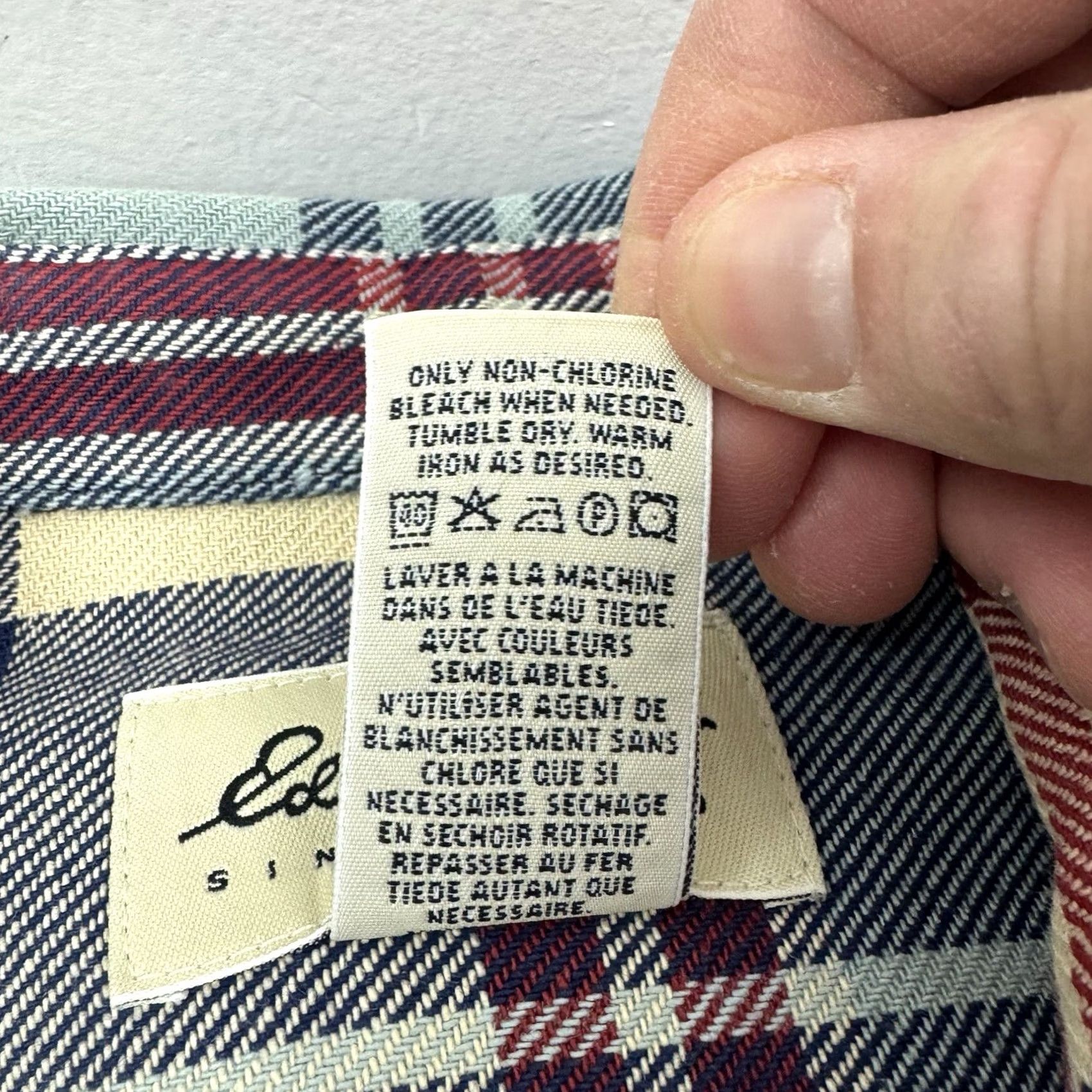 Eddie Bauer VINTAGE Eddie Bauer Shirt Plaid Adult Large Heavyweight Thick Outdoor Size US L / EU 52-54 / 3 - 6 Thumbnail