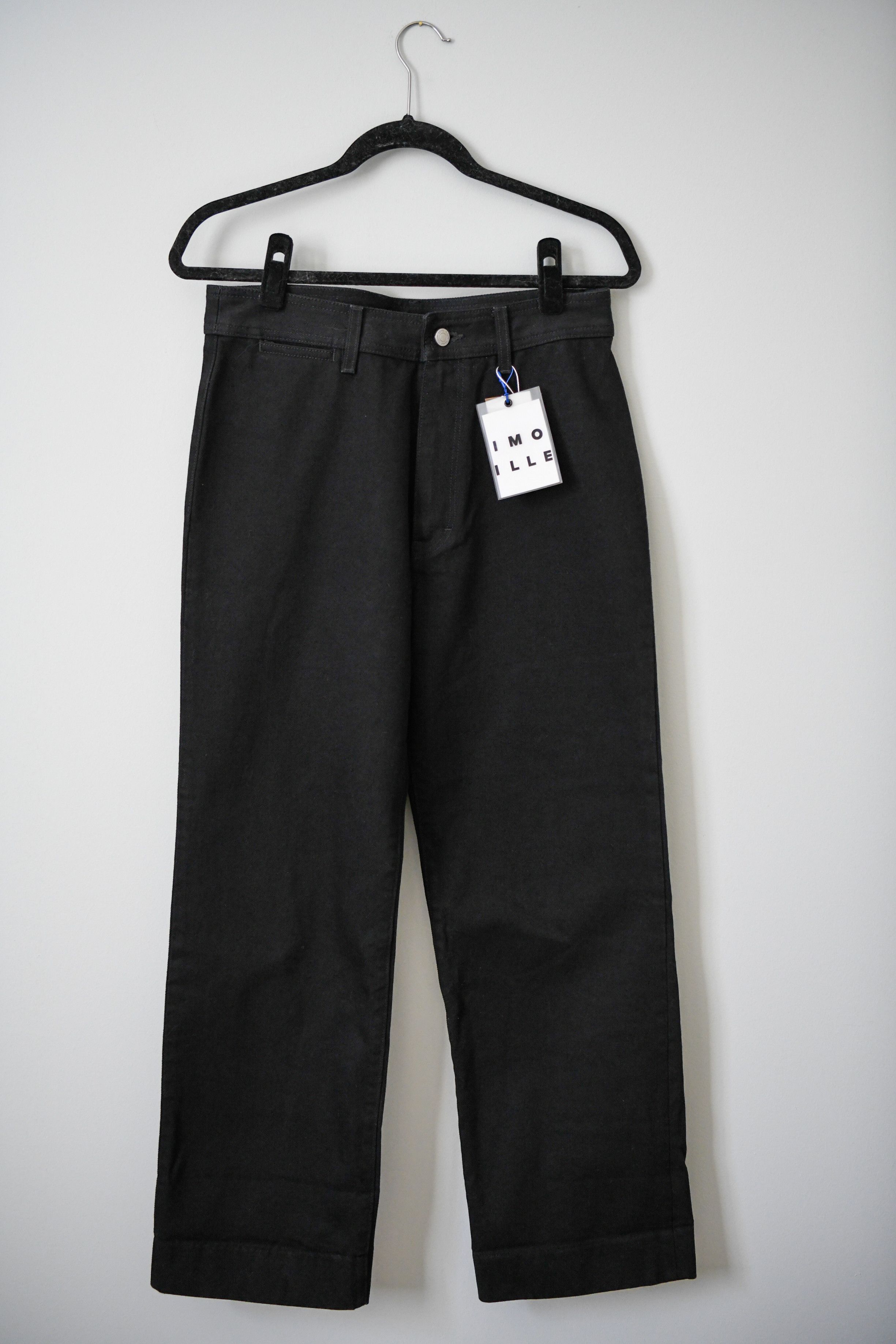 Simon Miller Black Wide Leg Jeans