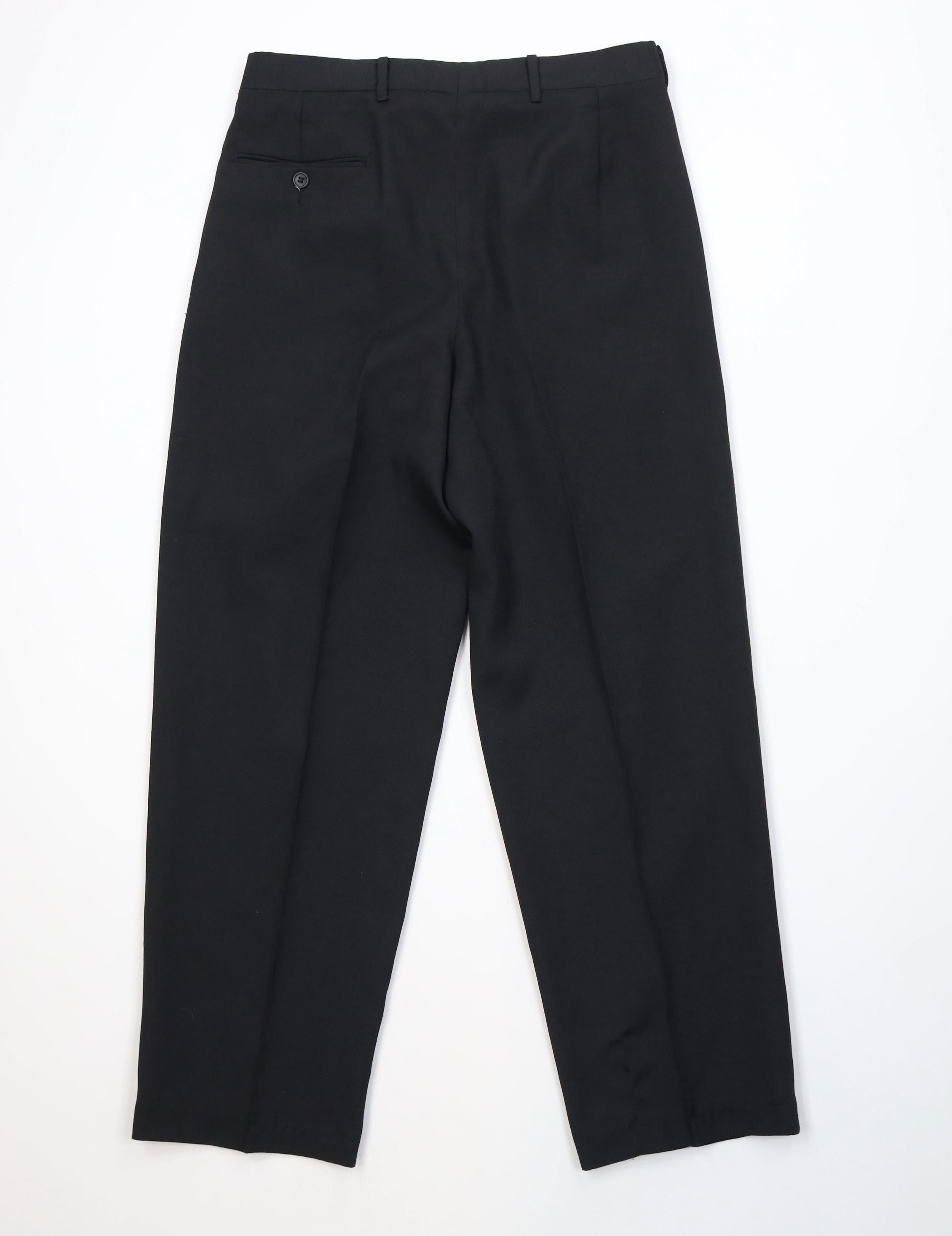 Vintage Vintage 90s Hollywood Regency Gabardine High Waisted Pants Size US 30 / EU 46 - 12 Thumbnail