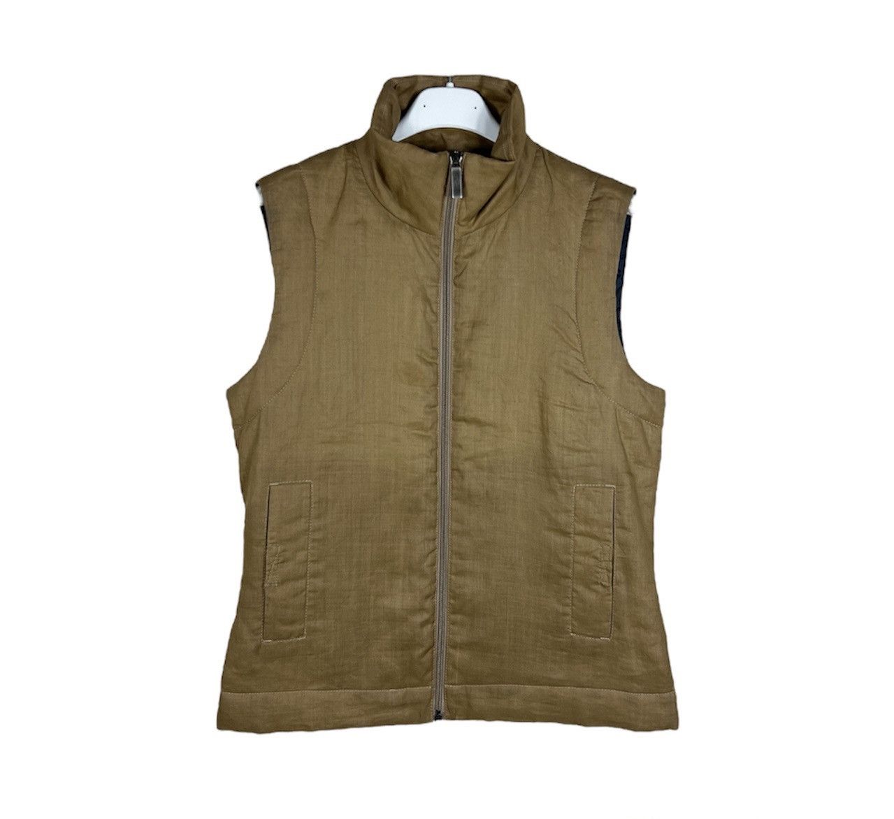 Dirk Bikkembergs Vintage 90s Dirk Bikkembergs linen buckle vest sleeveless Size M / US 6-8 / IT 42-44 - 1 Thumbnail