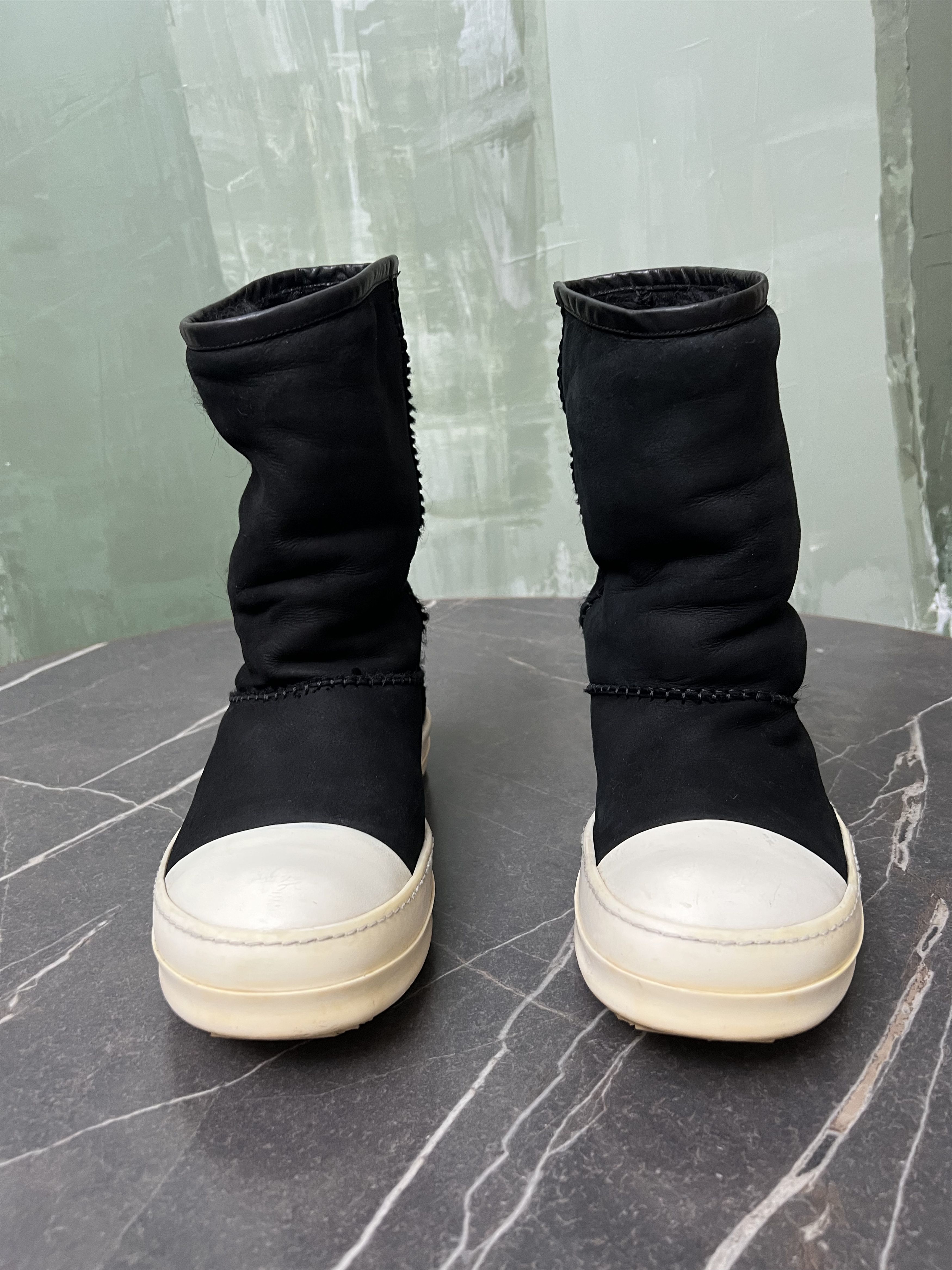 Rick Owens Rick Owens FW16 Shearling Creeper Boot Size US 9 / EU 42 - 2 Thumbnail
