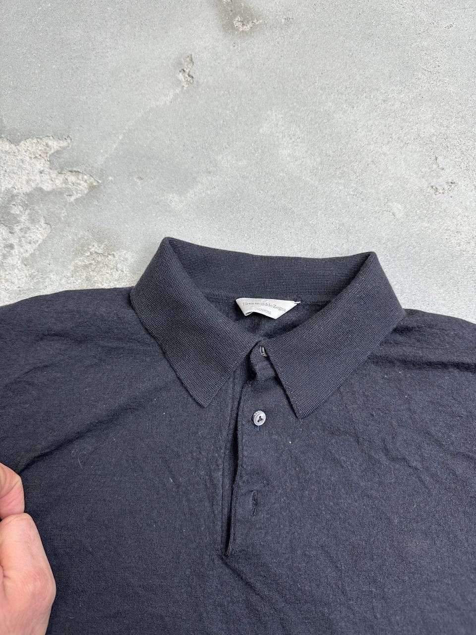 Ermenegildo Zegna Ermenegildo Zegna Longsleeve Shirt Sweater Size US L / EU 52-54 / 3 - 3 Thumbnail