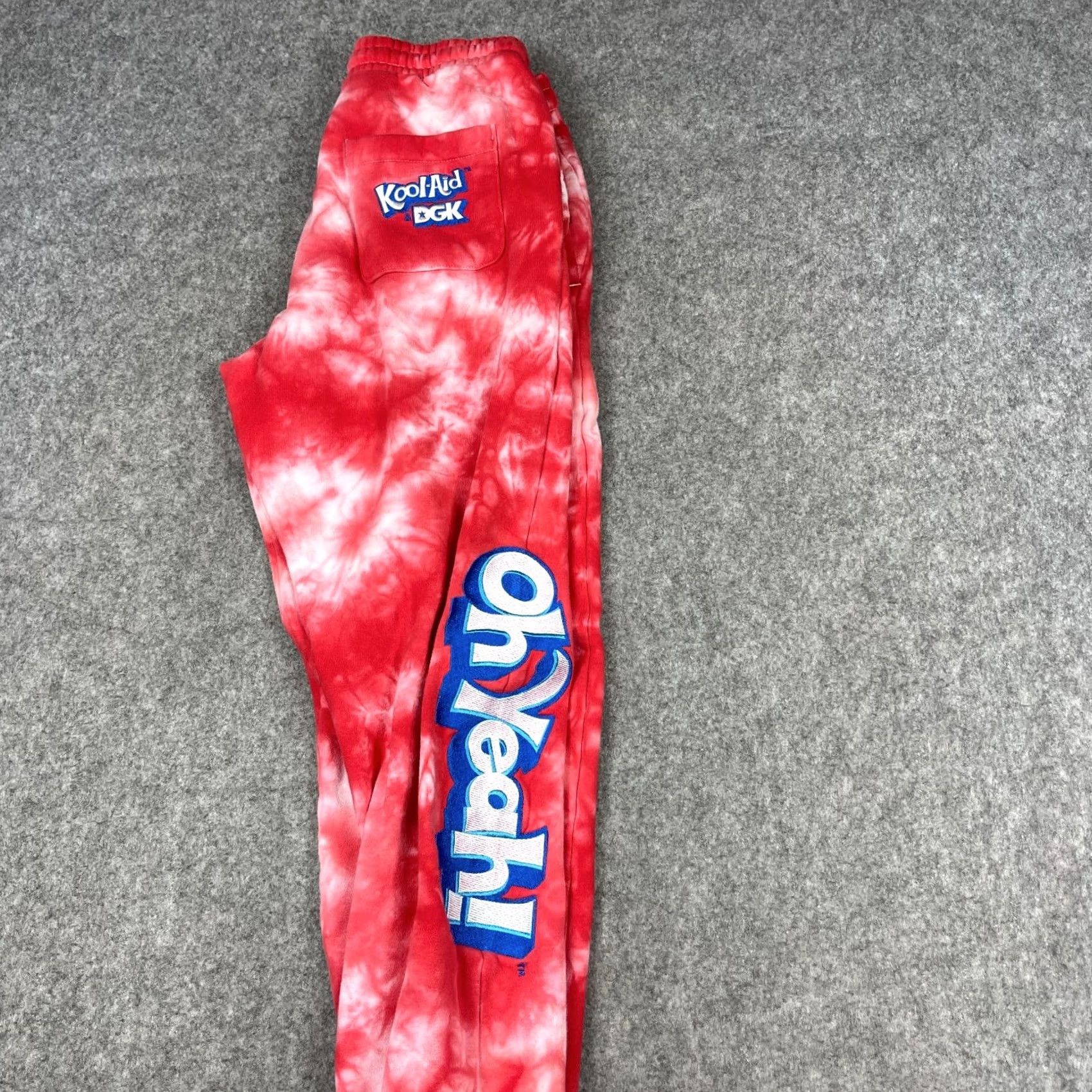 DGK New Title: DGK X KoolAid Smash Red Tie Dye Sweatpants Medium Size US 31 - 2 Thumbnail