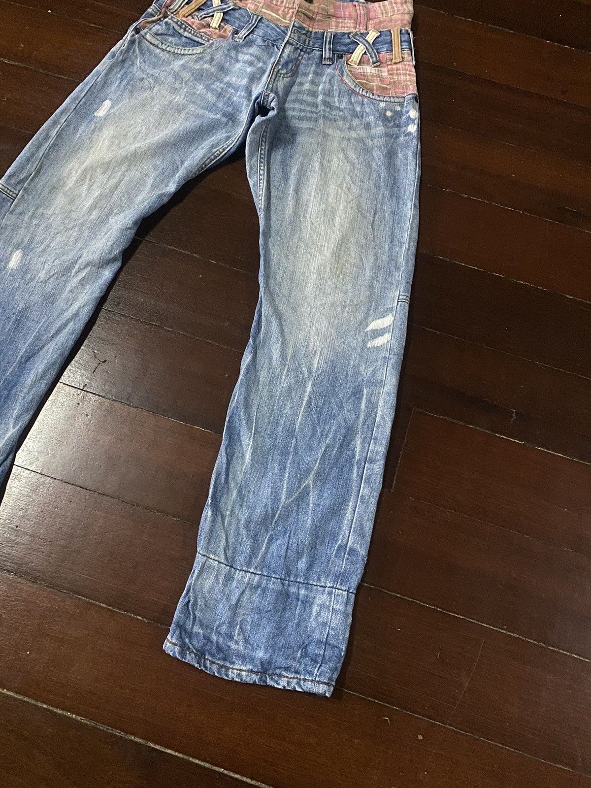 PPFM FIRE 🔥 MEMORY SPECIAL Double Waist Seditionaries Jeans Size US 33 - 4 Thumbnail