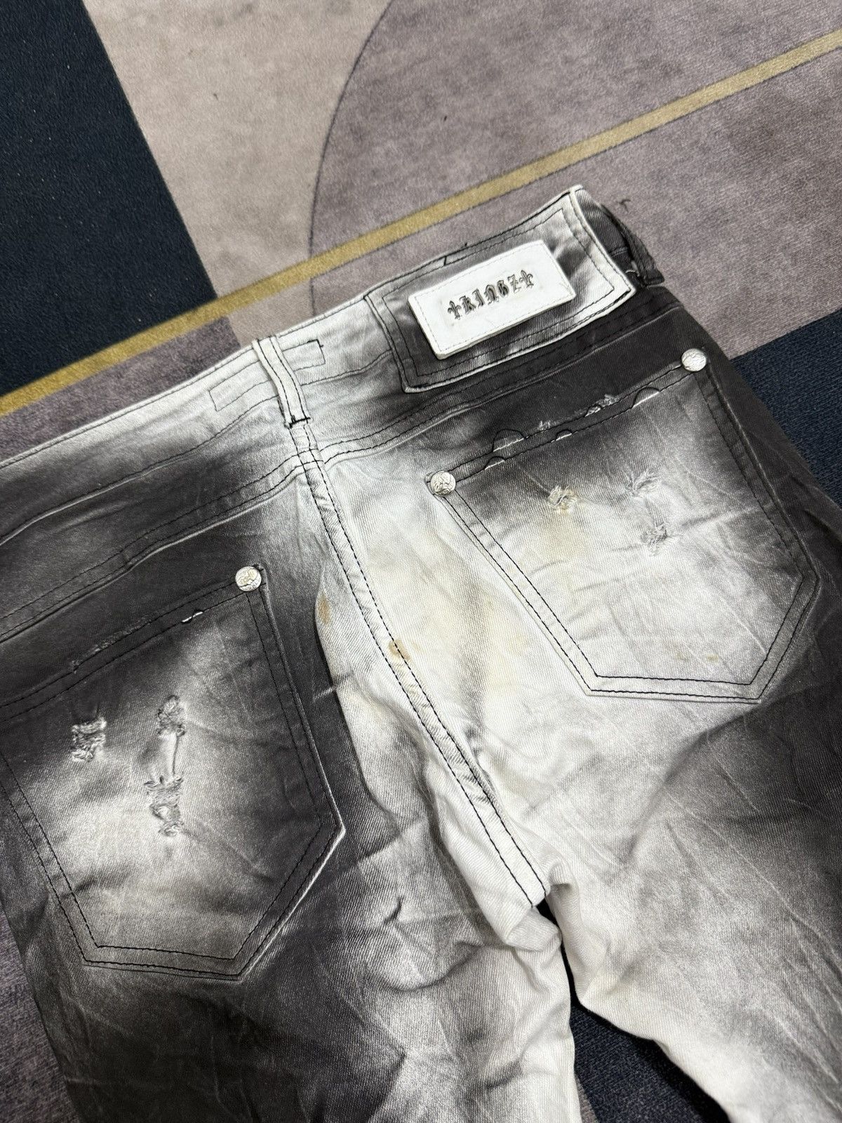 If Six Was Nine KING LIFE TORNADO IFSIX STYLE DENIM PANTS Size US 32 / EU 48 - 7 Thumbnail